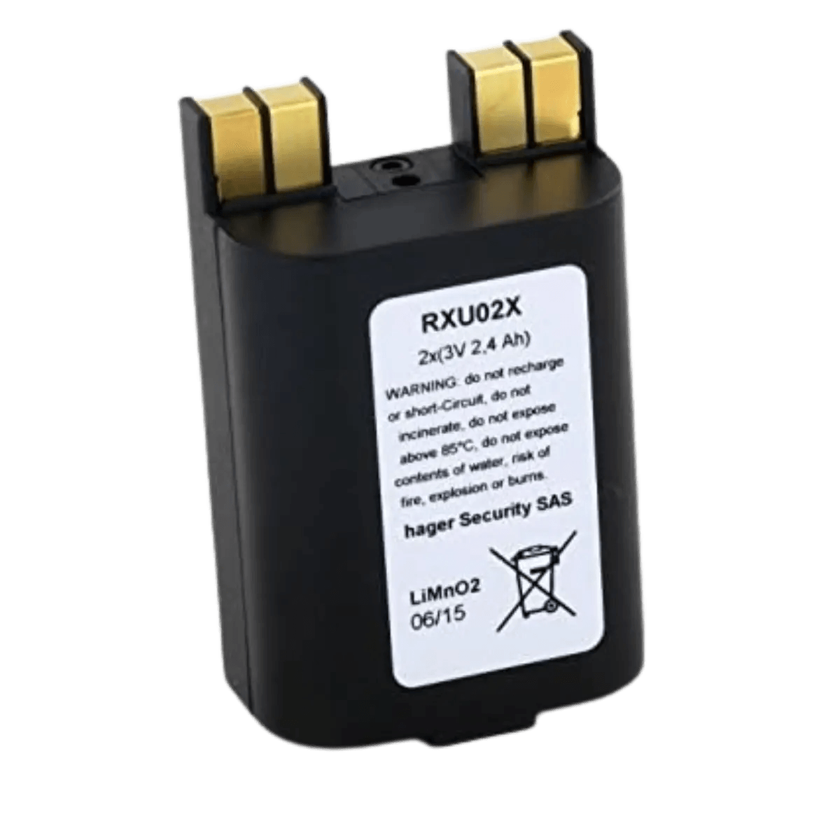 Pile Lithium RXU02X d'origine - 2x 3v 2.4Ah