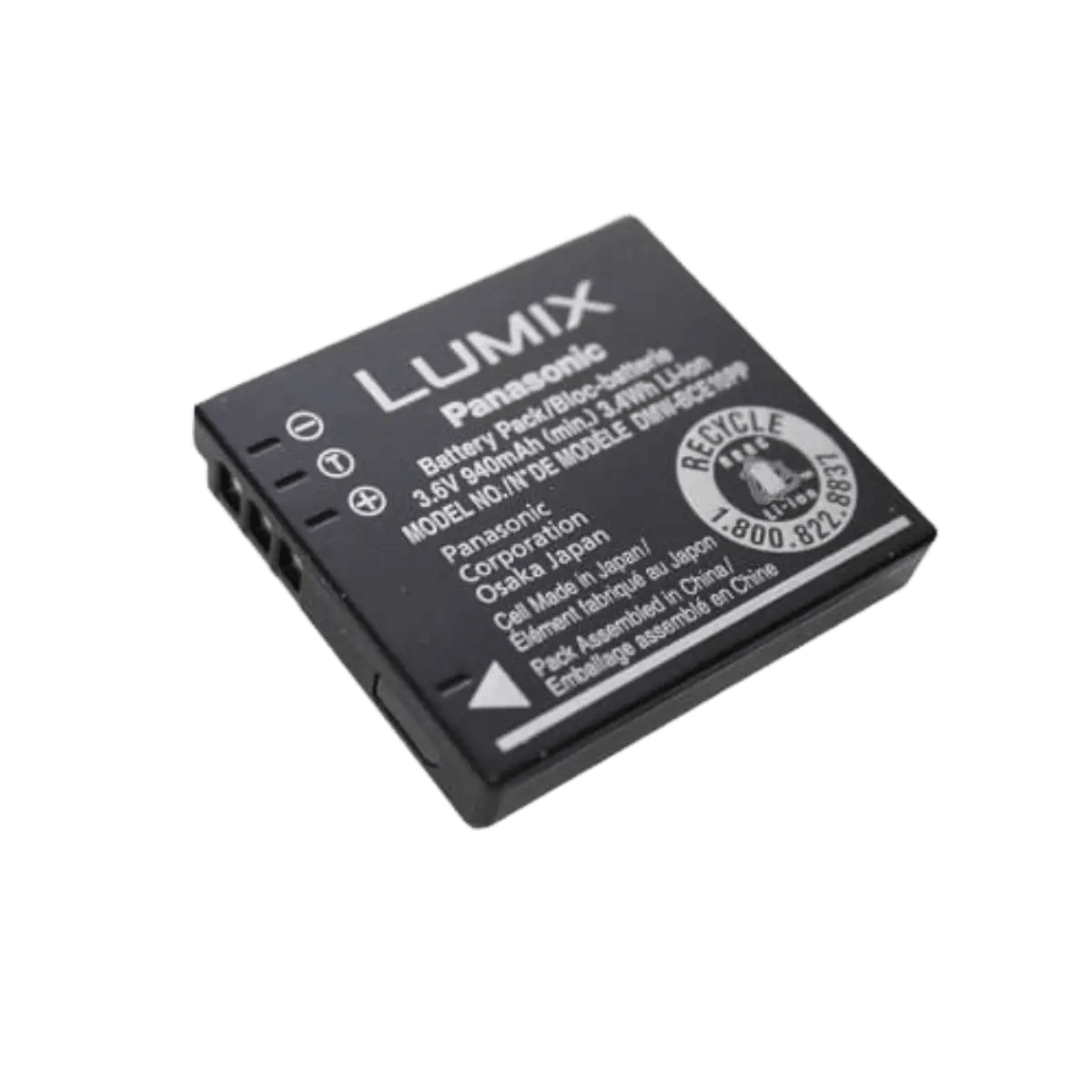 Batterie CGA-S008 pour Appareil Photo Panasonic DMW-BCE10