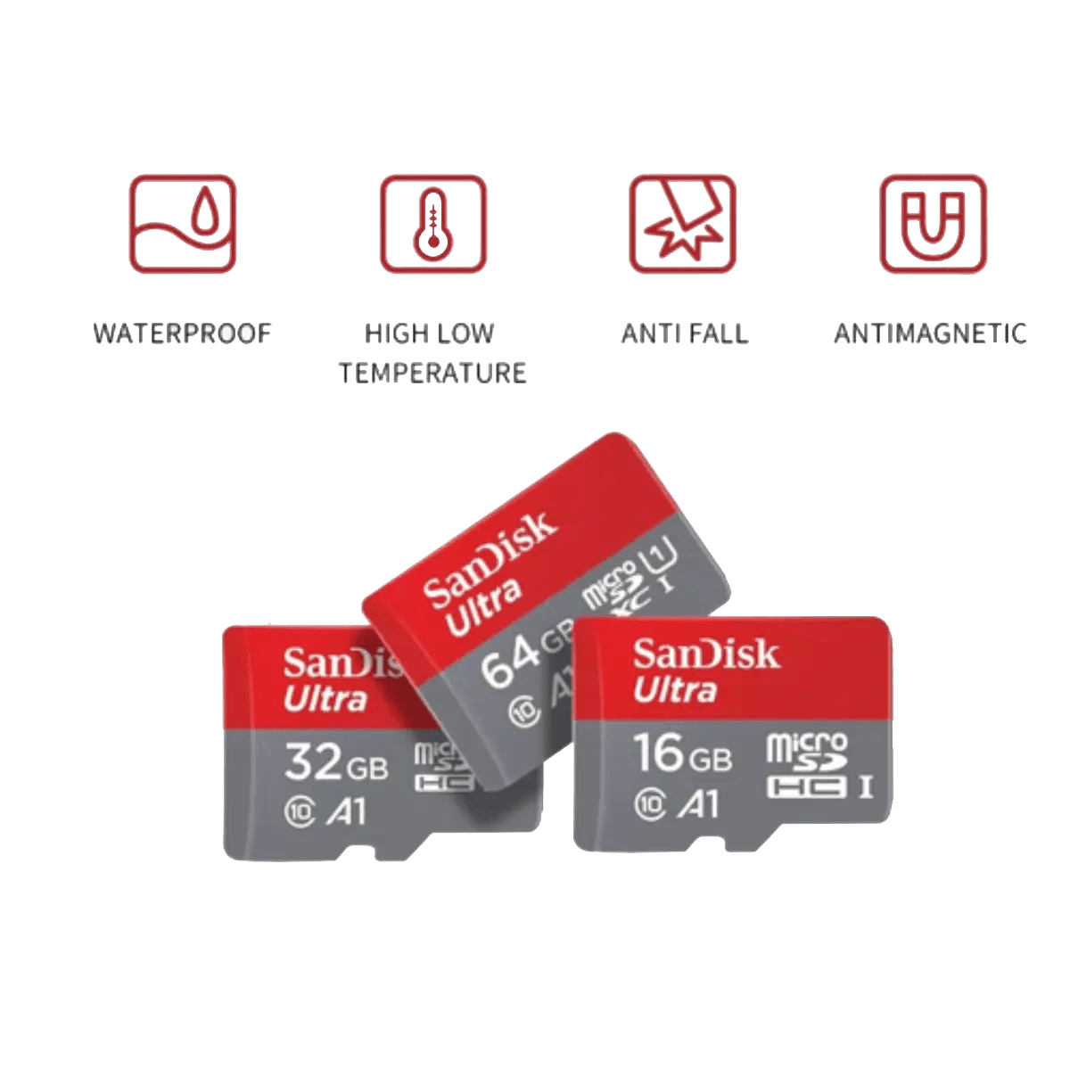Carte Mémoire Micro Sd 16 Gb Classe 10