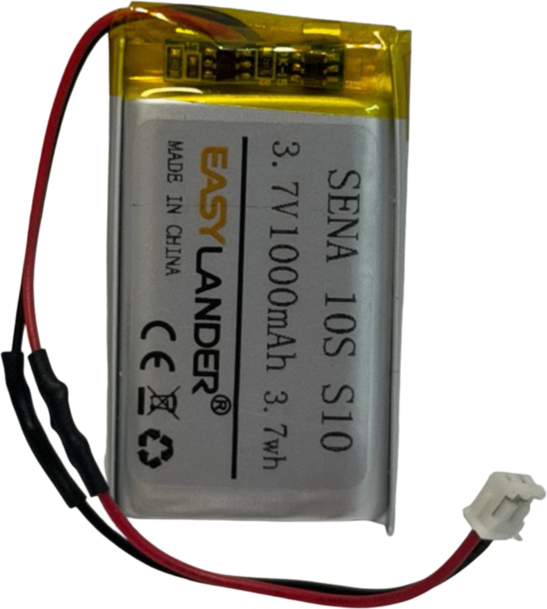 Batterie Li-ion 3.7V 1000mAh – Compatible Sena 10S / 20S / 20S EVO / 30K – Remplace XK 752439