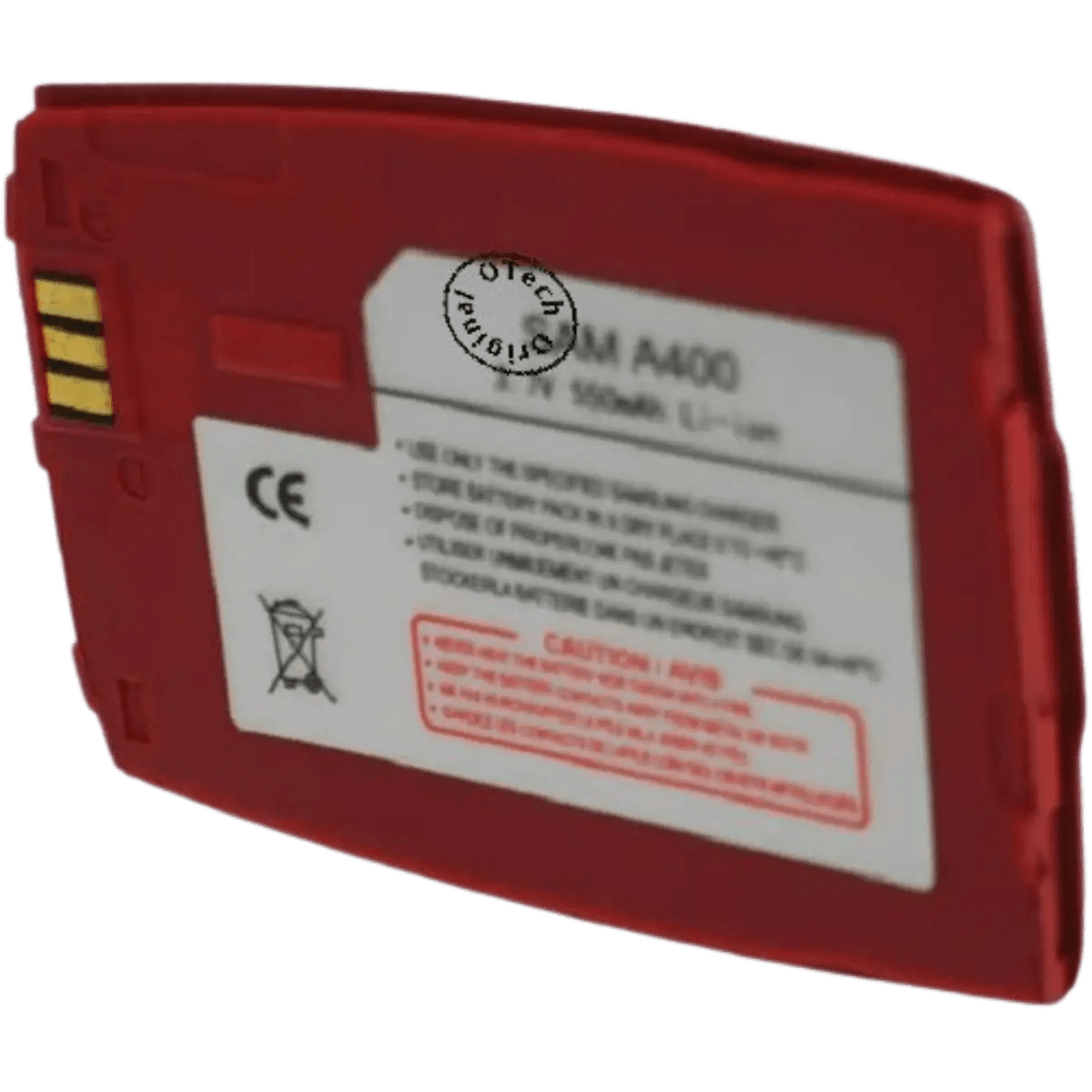 Batterie téléphone Samsung A408 RED