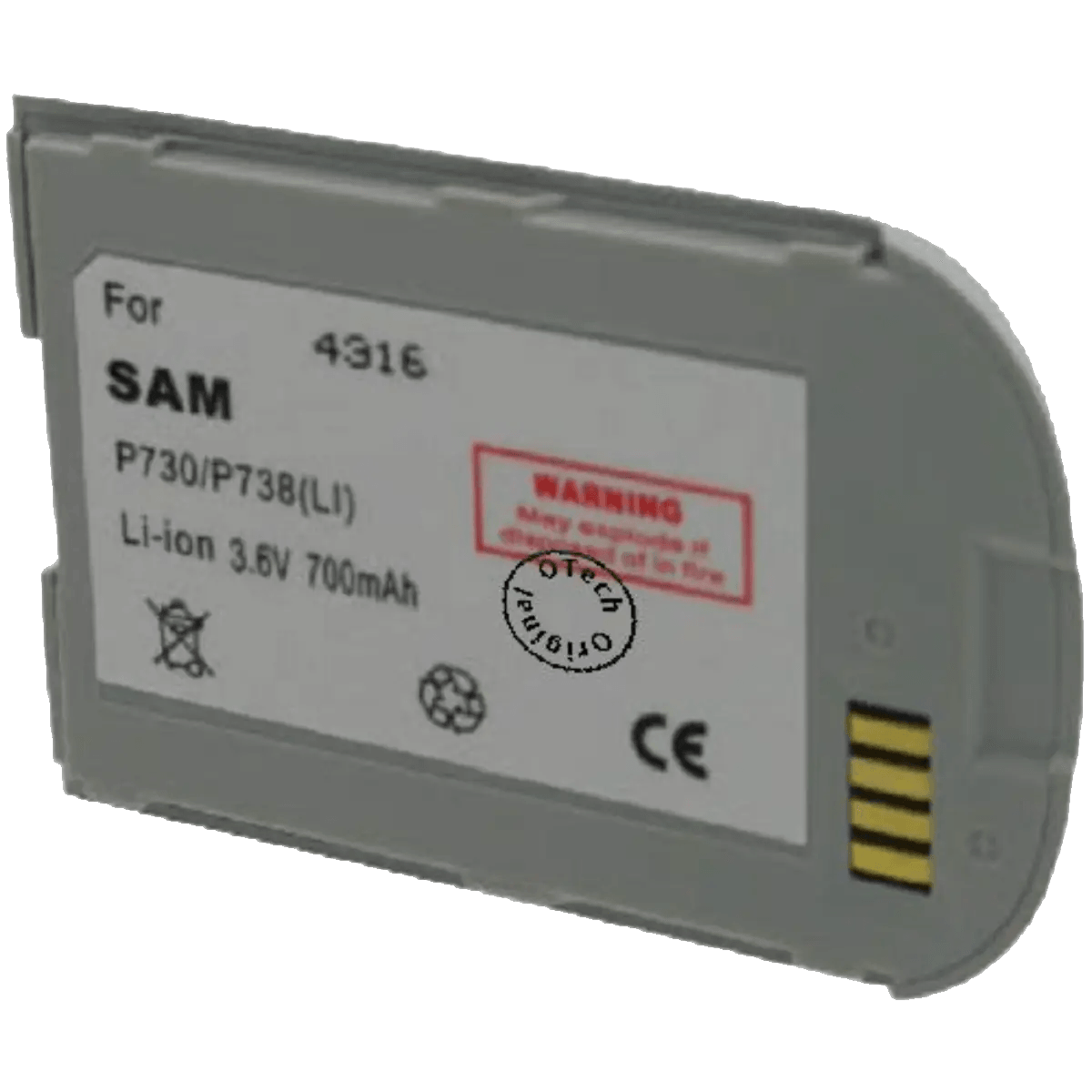 Batterie téléphone Samsung P730