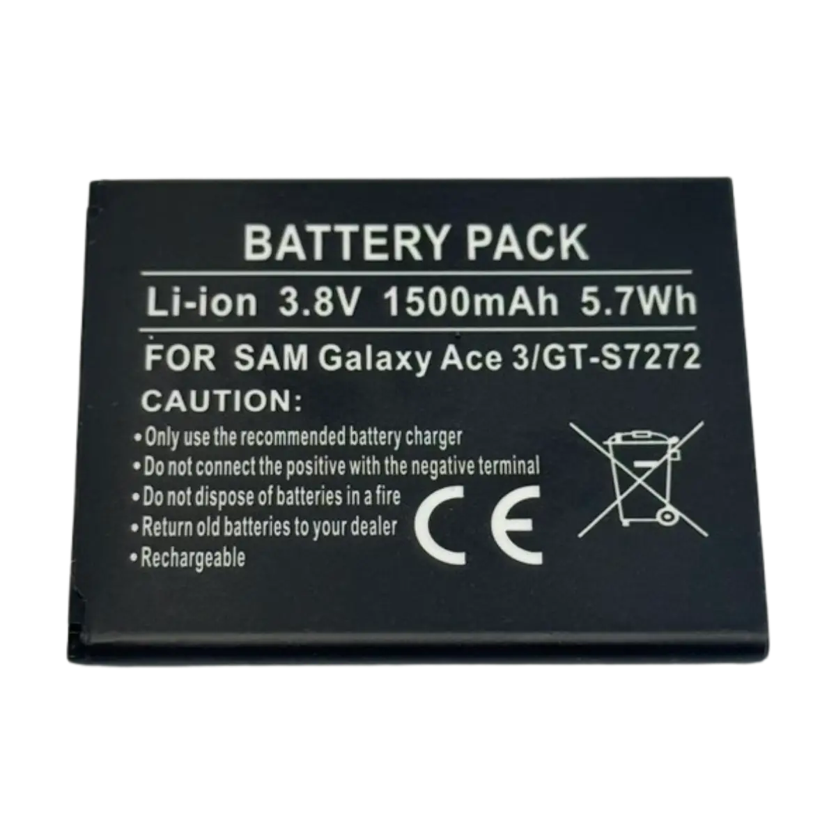 Batterie compatible B100AE pour Samsung Galaxy Ace 3, Trend 2, Trend Lite