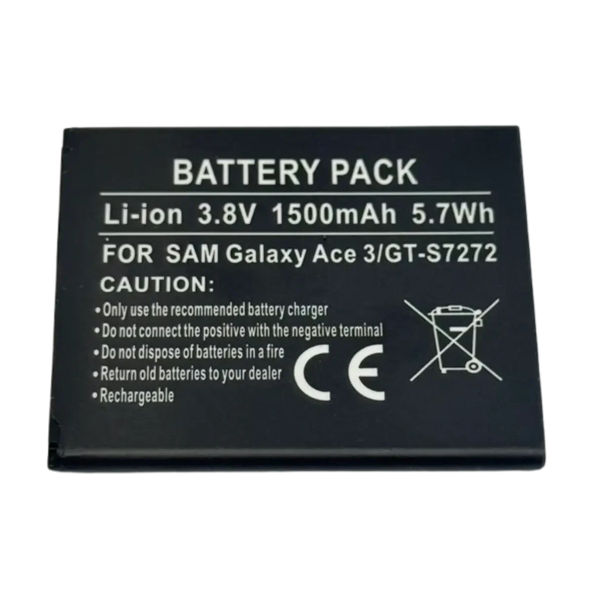 Batterie compatible B100AE pour Samsung Galaxy Ace 3, Trend 2, Trend Lite