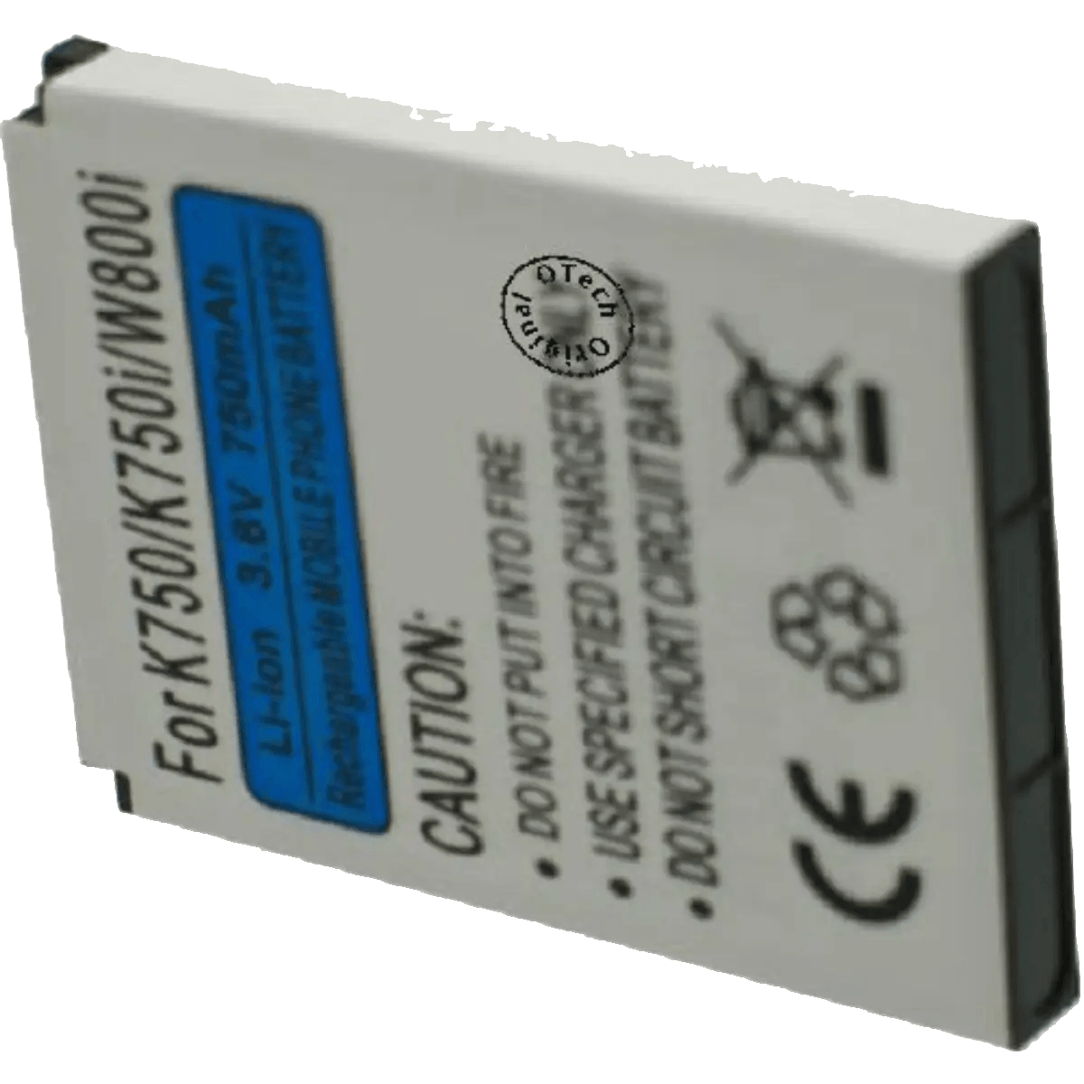 Batterie BST37 pour téléphone portable Sony K205, K610, W350