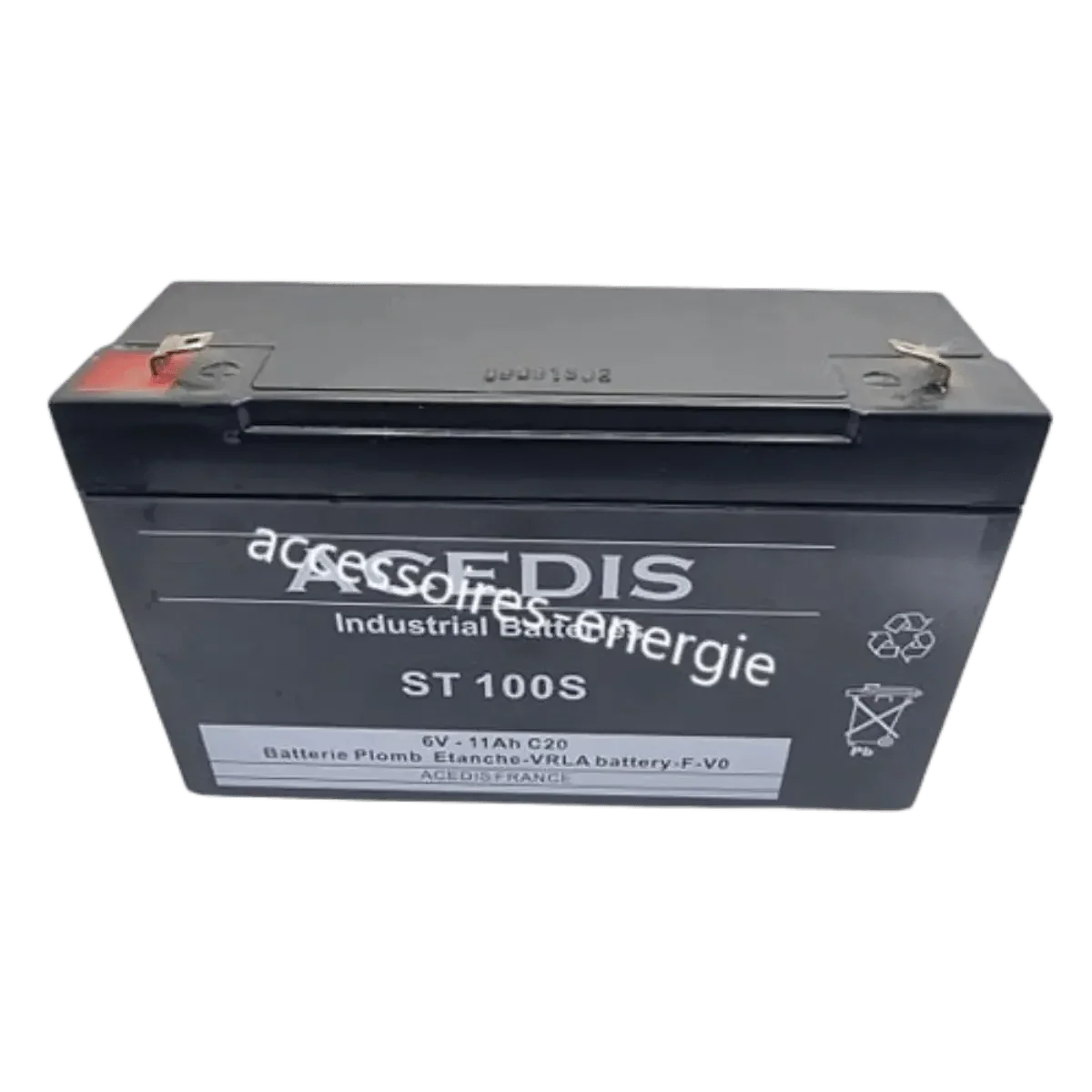 Batterie Plomb ST100S 6v 11Ah