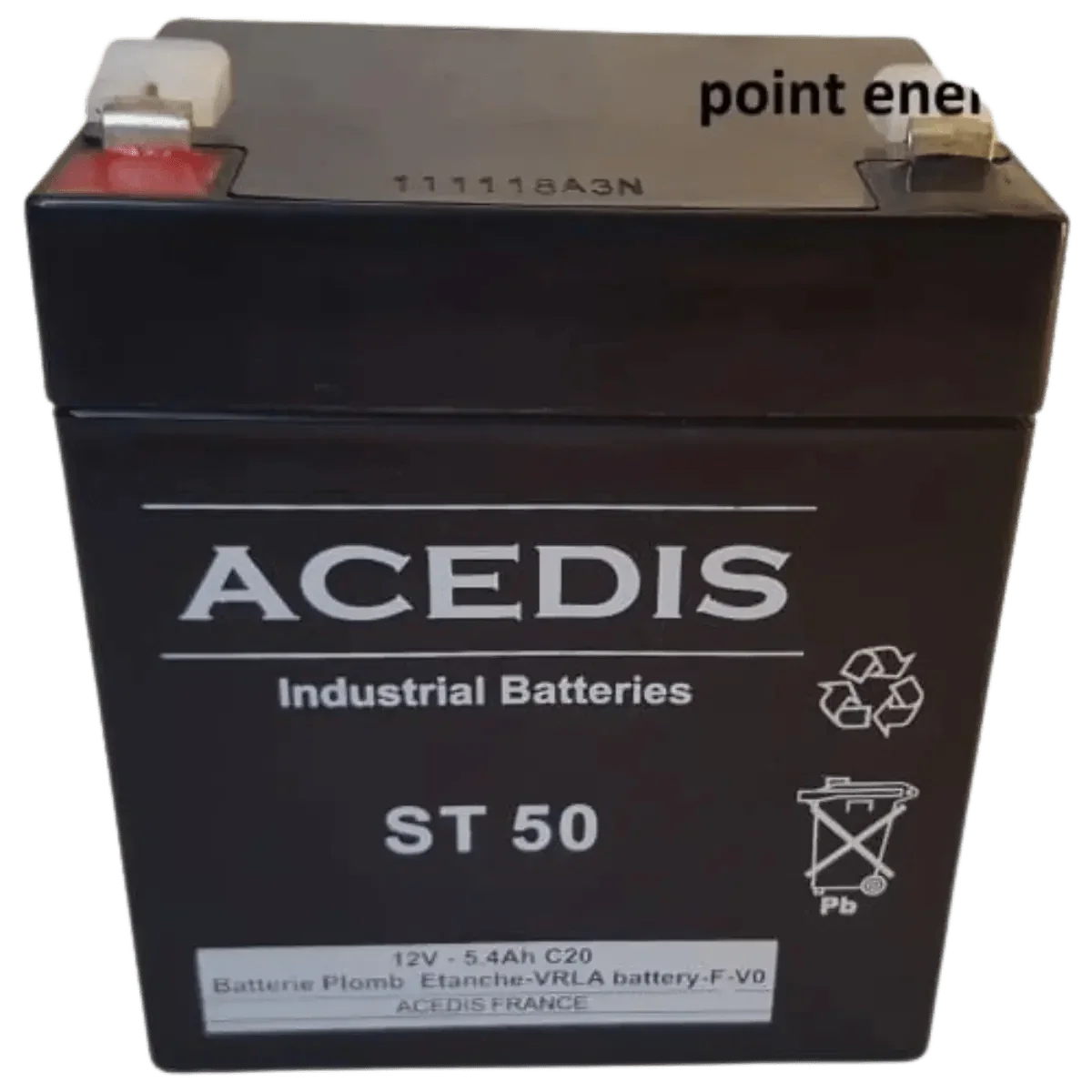 Batterie Plomb 12V 5.4Ah ST50