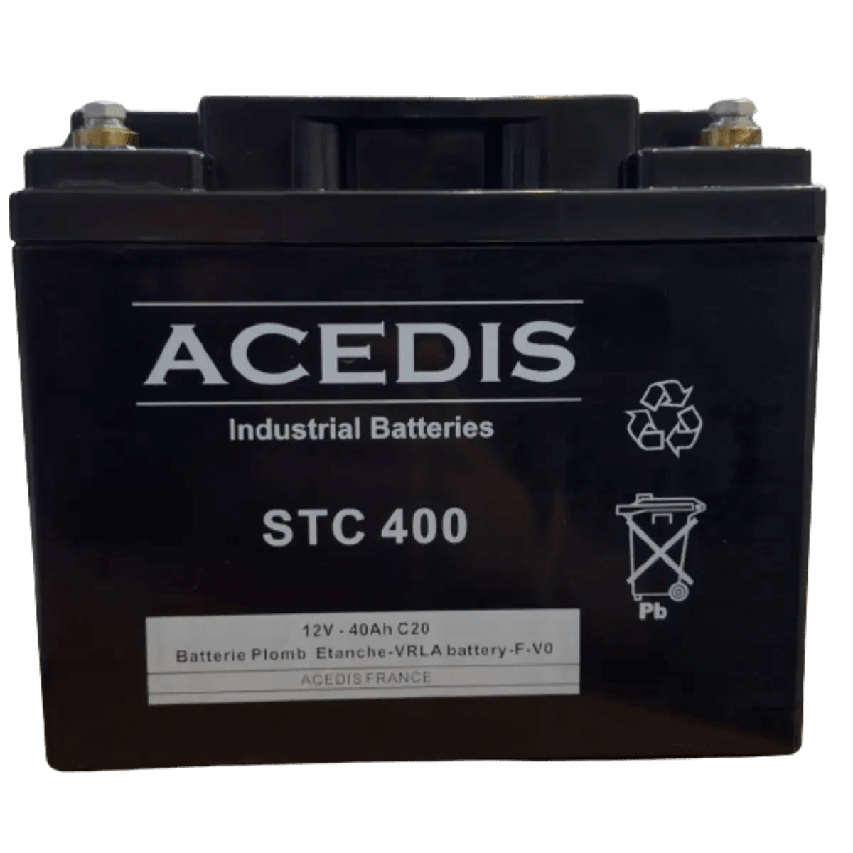 Batterie Plomb 12V 40Ah STC400