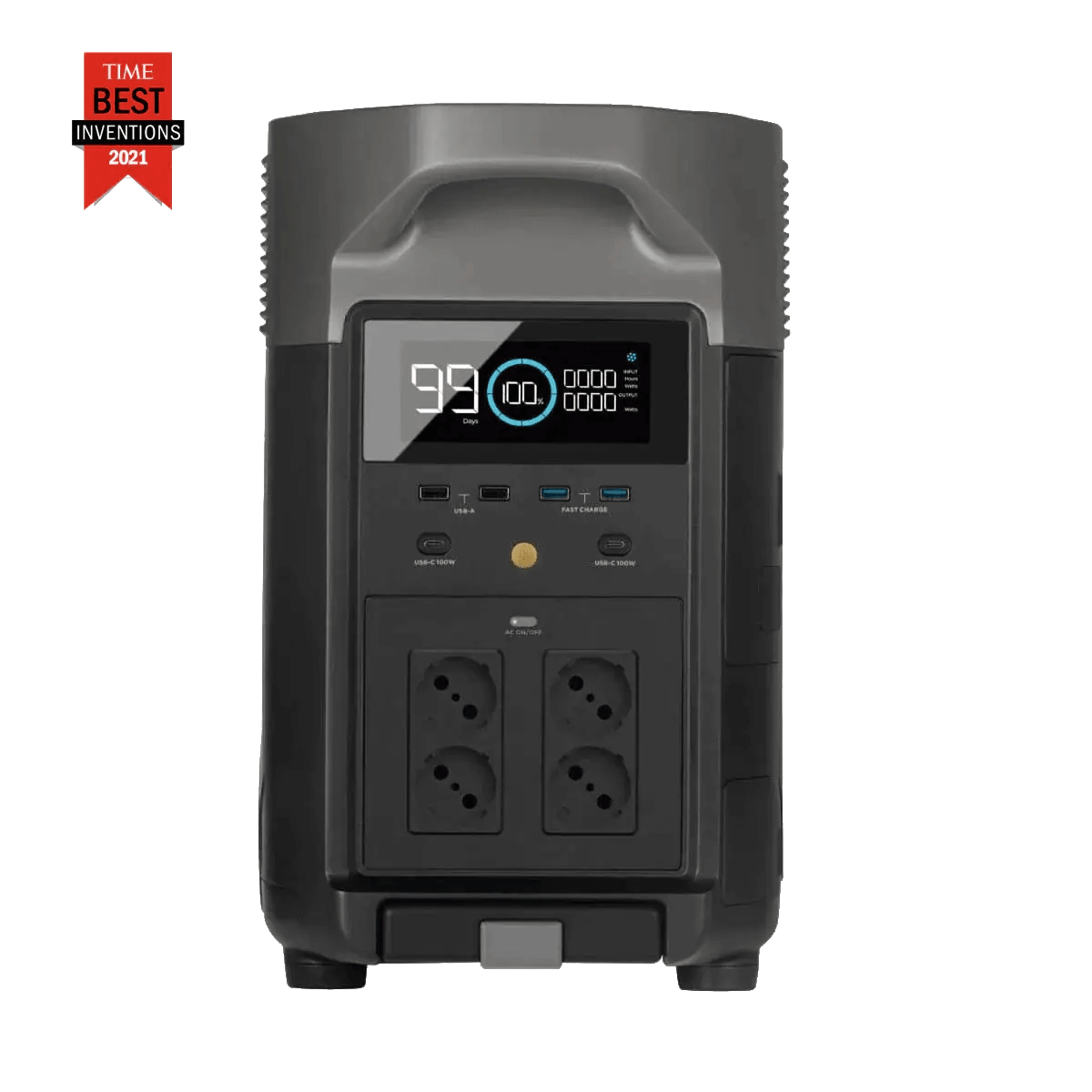 Station électrique 3600Wh + 2 Panneaux solaires rigides 400W