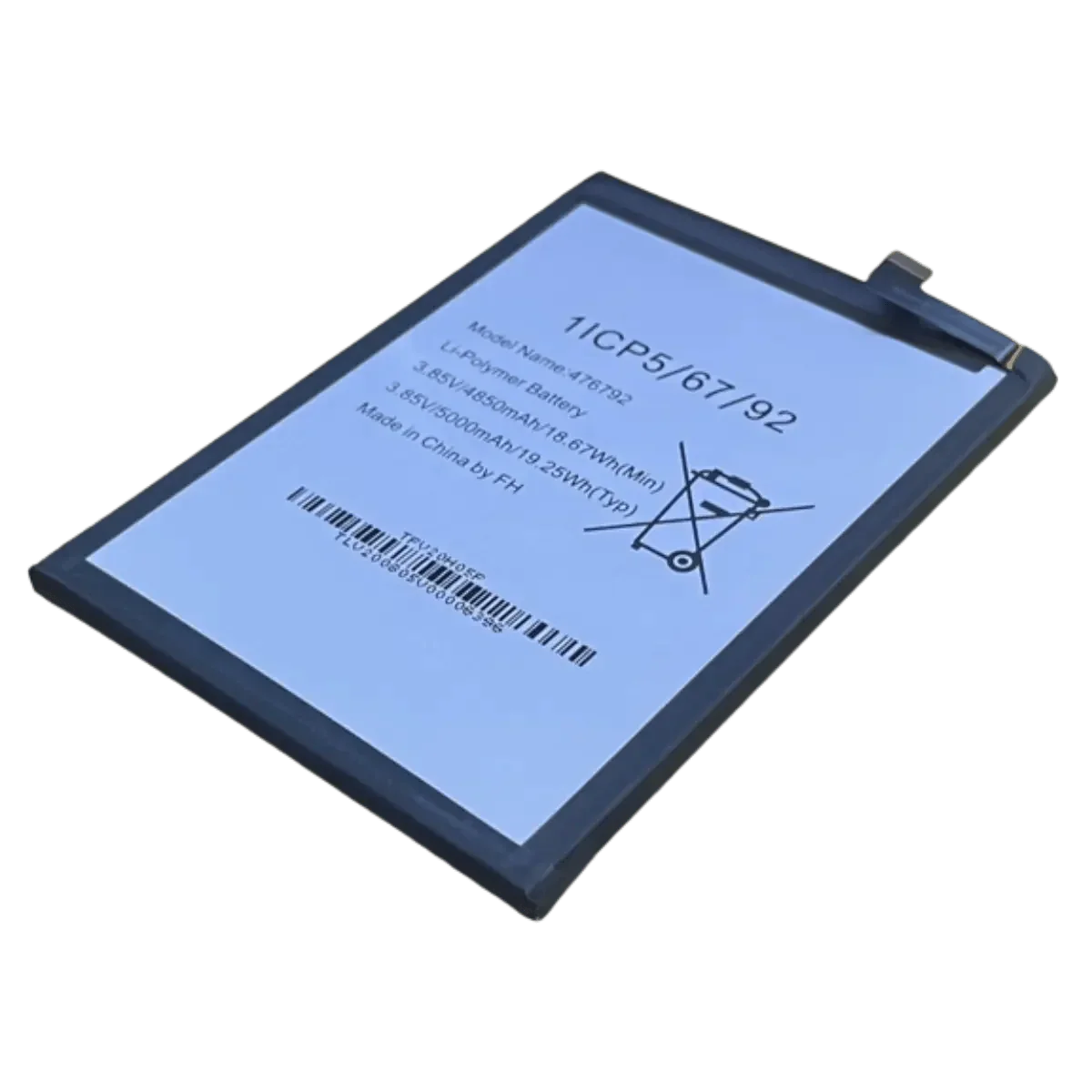 Batterie 476792 d'origine pour téléphone Wiko Power U10