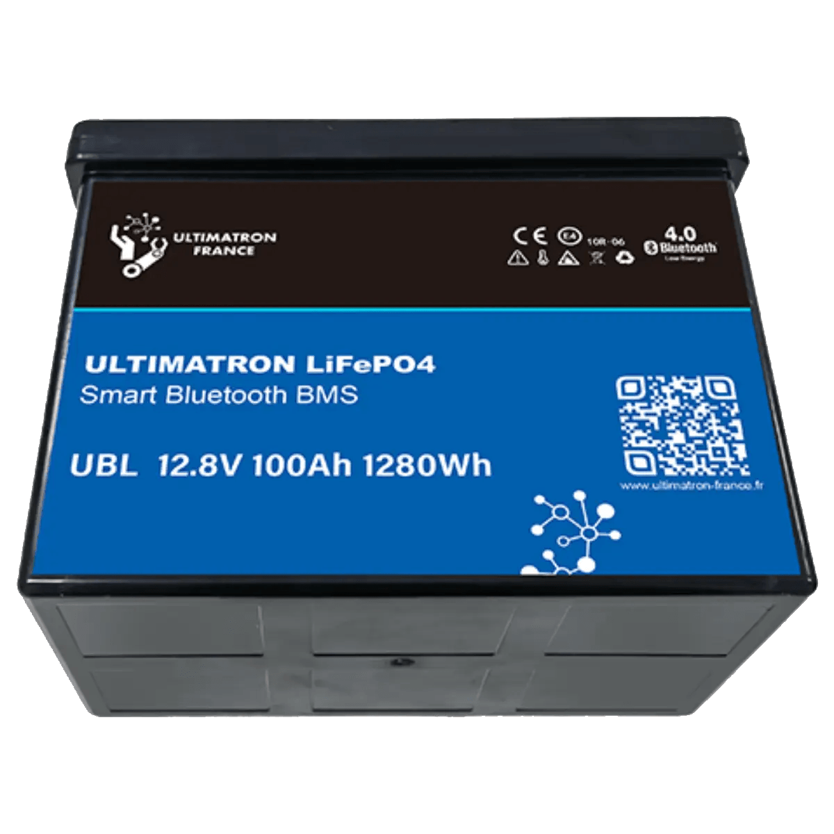 Batterie connectée Lithium LiFePO4 12V 100Ah, série UBL PRO