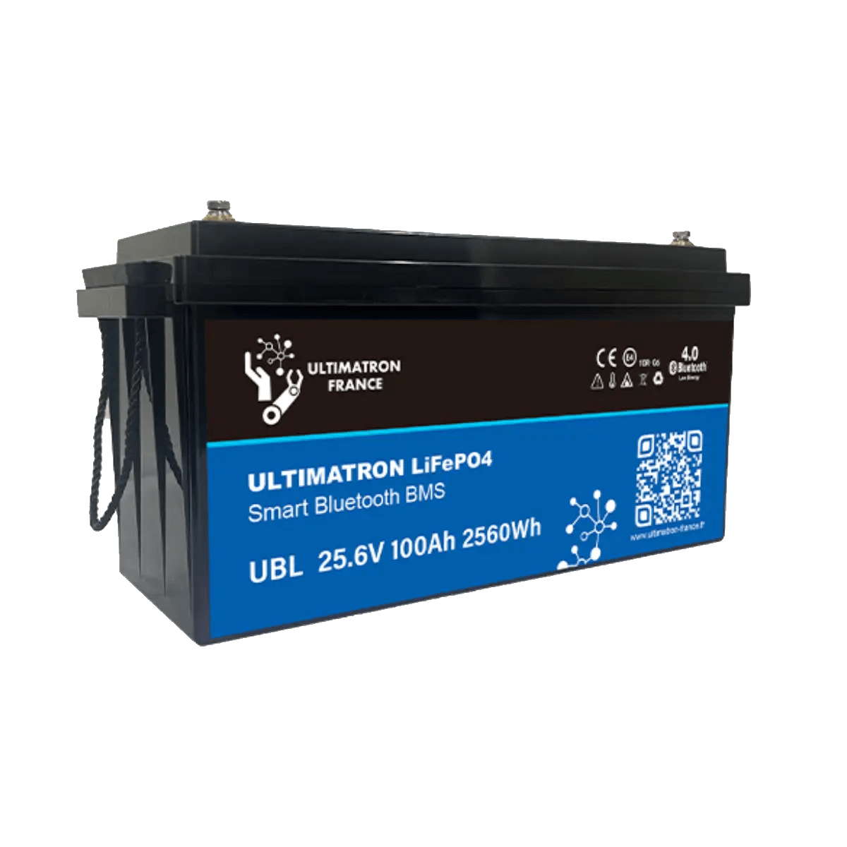 Batterie connectée Lithium LiFePO4 24V 100Ah, série UBL PRO