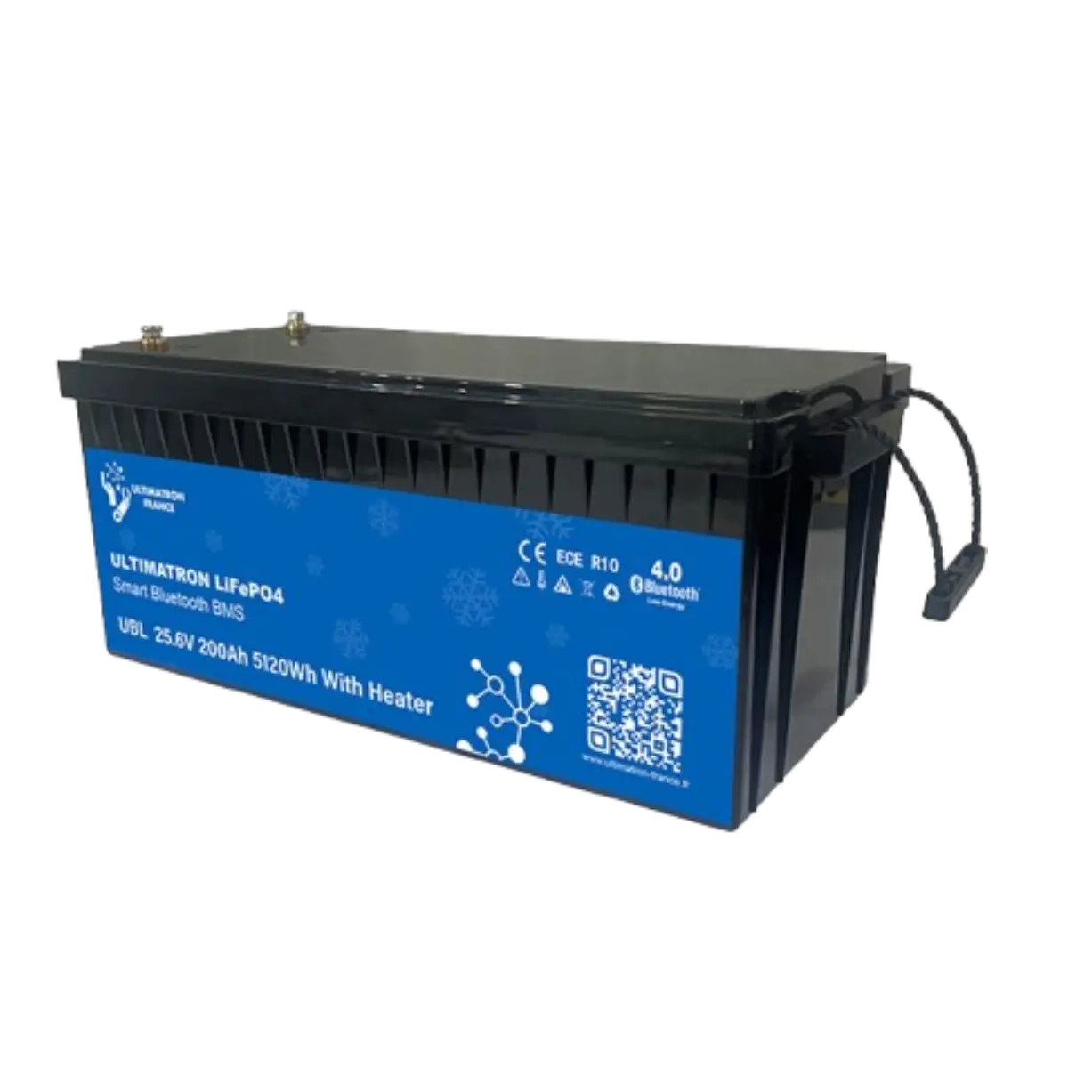 Batterie connectée Lithium LiFePO4 24V 200Ah avec chauffage, série UBL