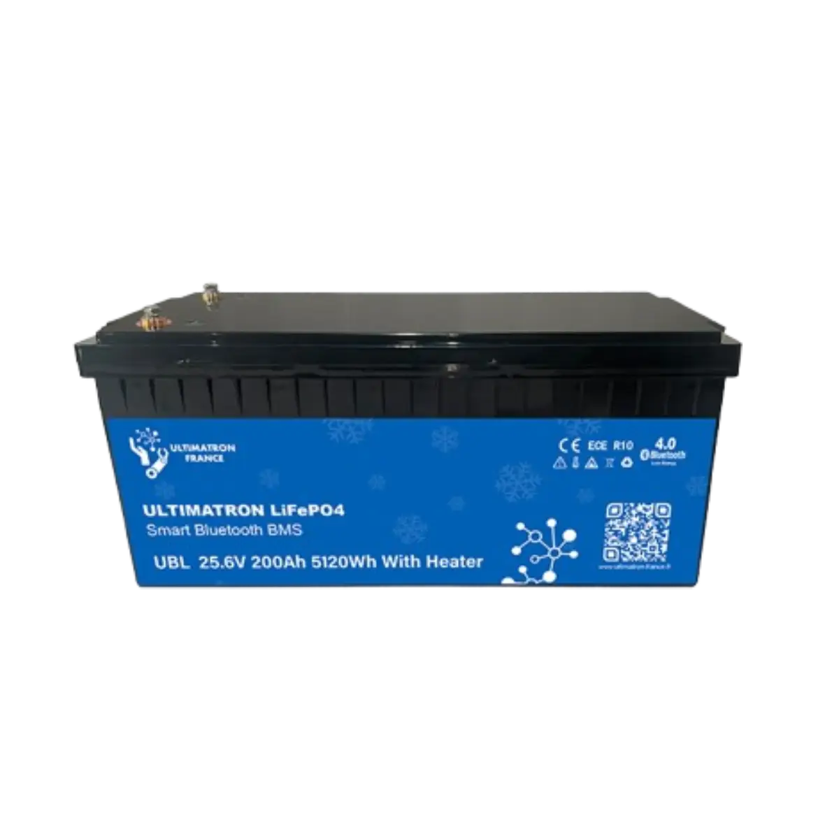 Batterie connectée Lithium LiFePO4 24V 200Ah avec chauffage, série UBL