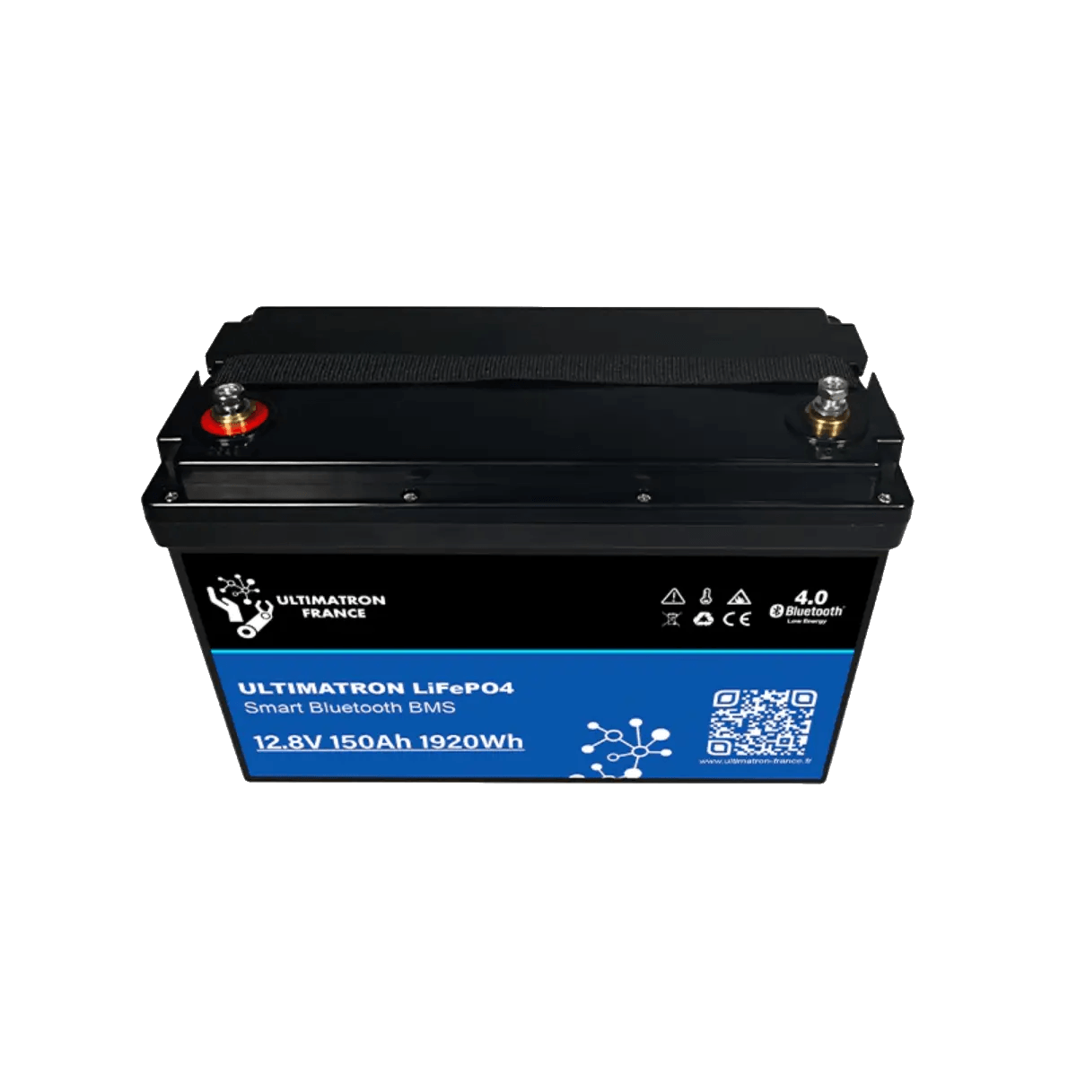 Batterie connectée Lithium LiFePO4 12V 150Ah, série UBL PRO