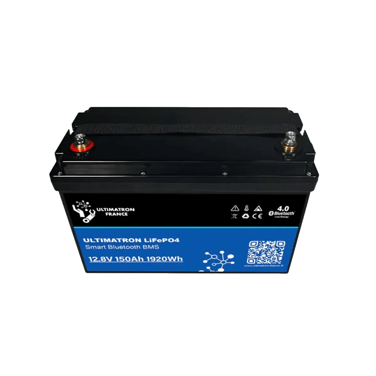 Batterie connectée Lithium LiFePO4 12V 150Ah, série UBL PRO