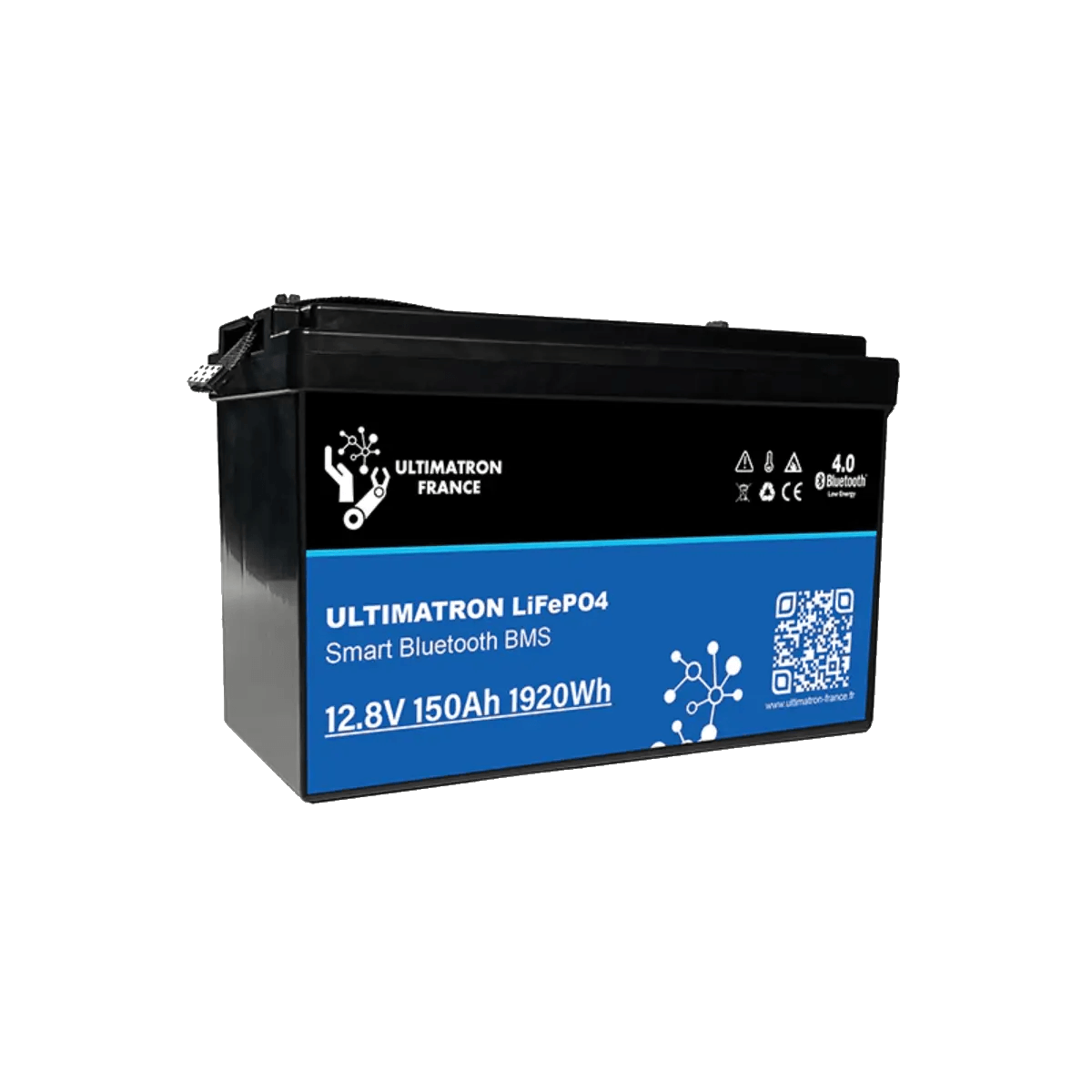 Batterie connectée Lithium LiFePO4 12V 150Ah, série UBL PRO