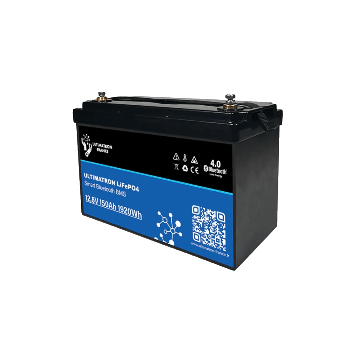 Batterie connectée Lithium LiFePO4 12V 150Ah, série UBL PRO