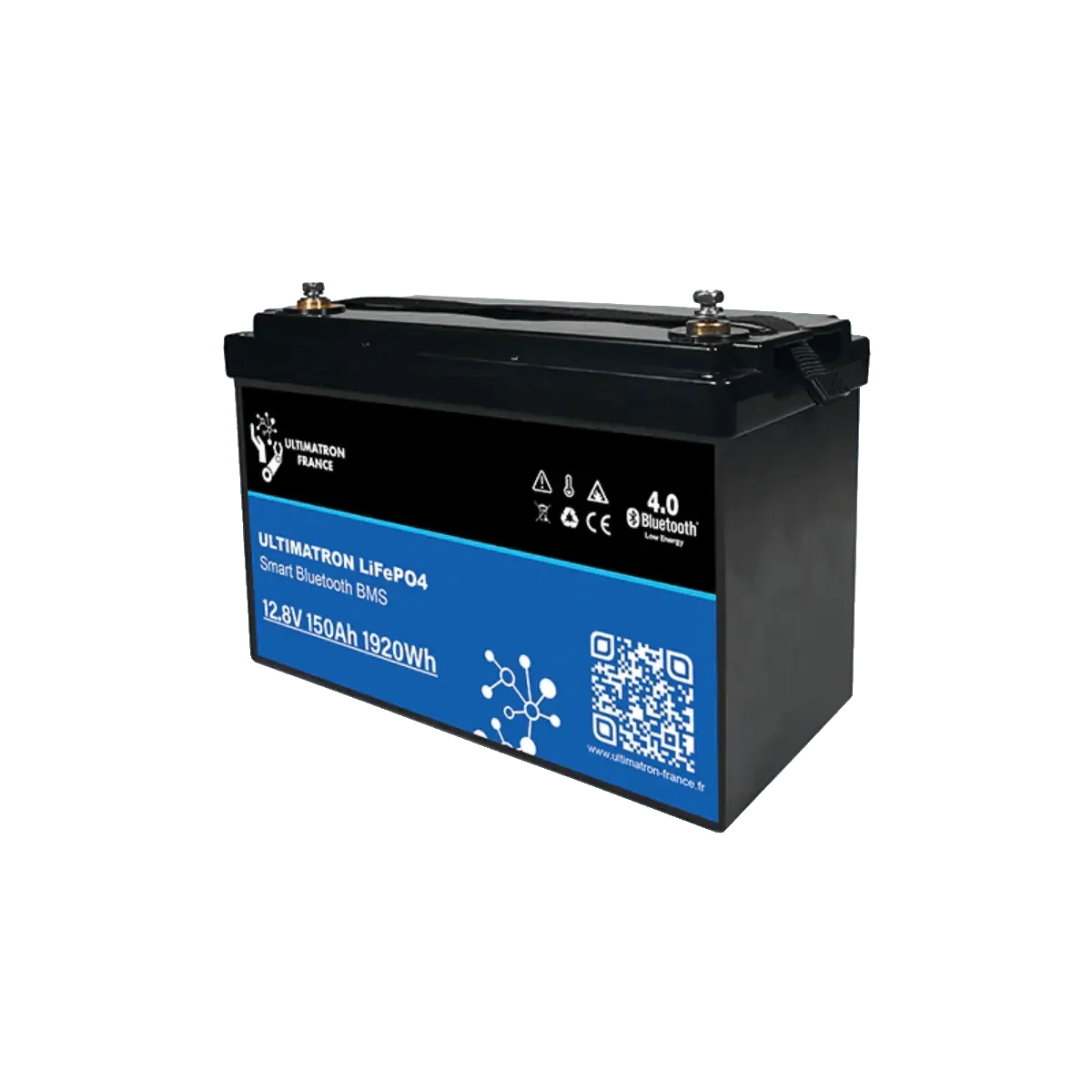 Batterie connectée Lithium LiFePO4 12V 150Ah, série UBL PRO