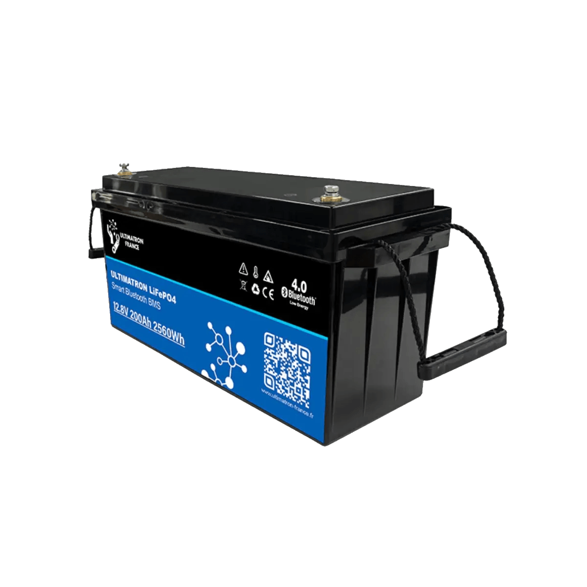 Batterie connectée Lithium LiFePO4 12V 200Ah, série UBL PRO