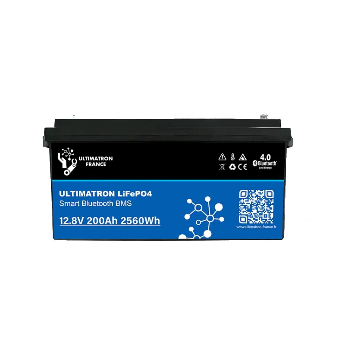 Batterie connectée Lithium LiFePO4 12V 300Ah, série UBL PRO