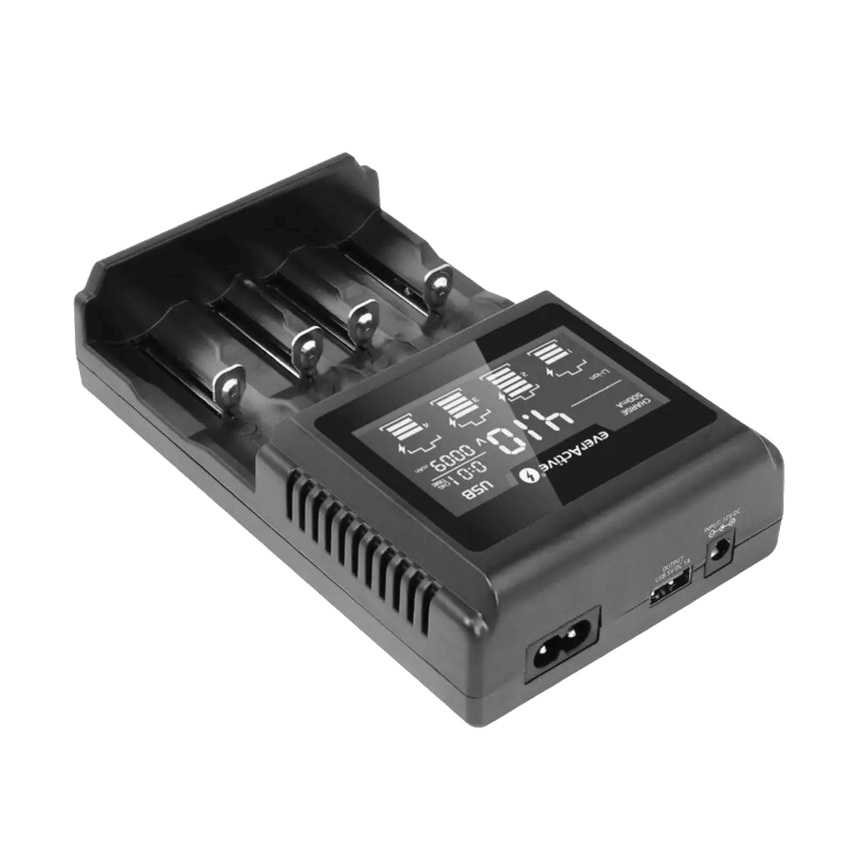 Chargeur pour 4 batteries Ni-Mh, Li-ion et LIFEPO4