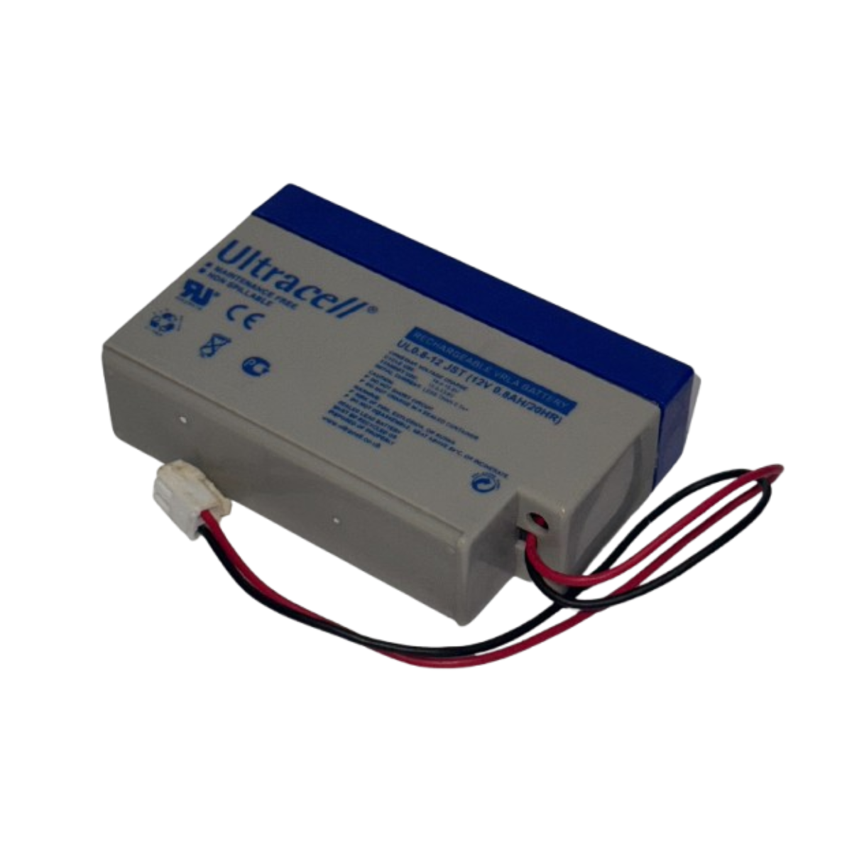 Batterie AGM plomb étanche FP12-0.8 (JST) 12 Volts 800mAh