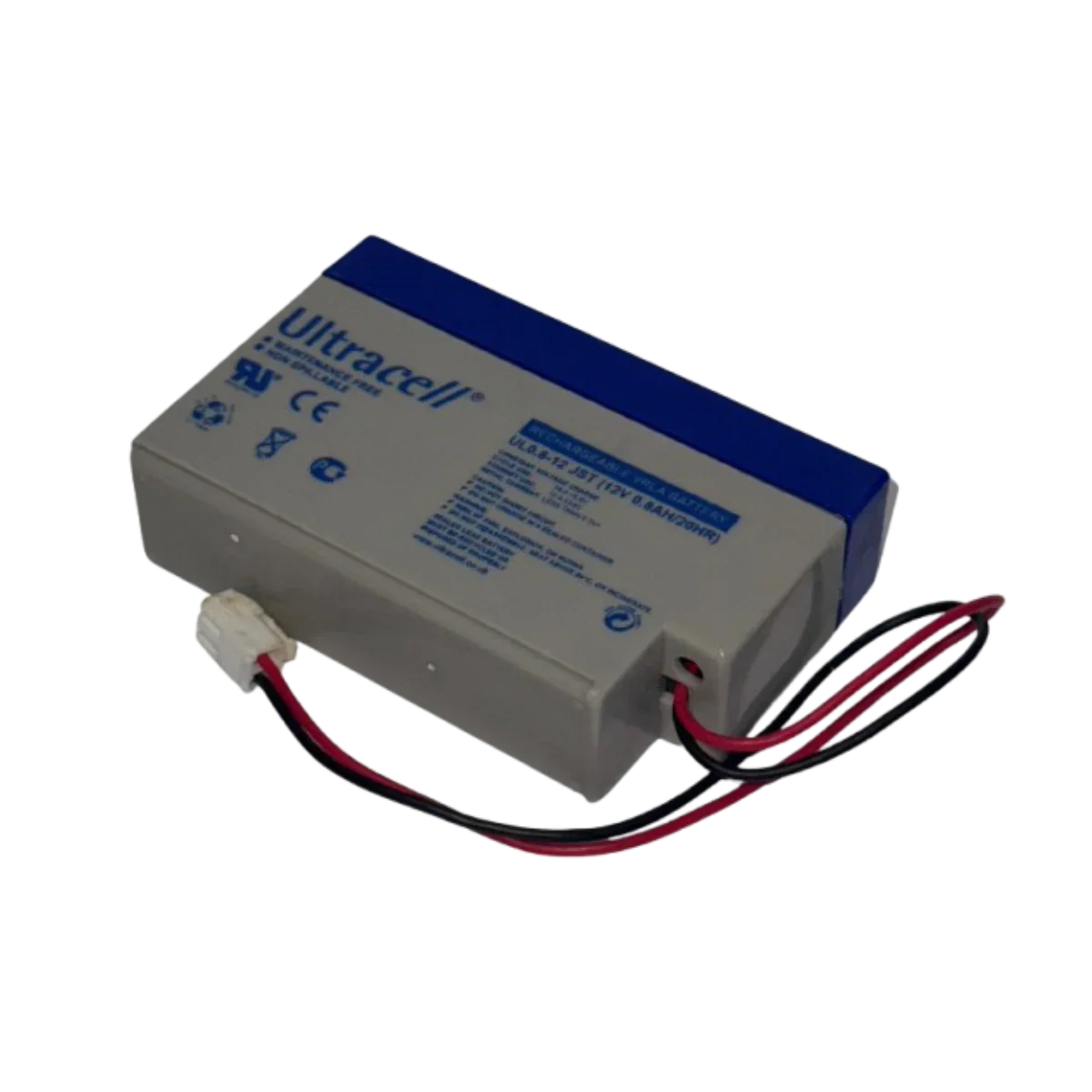 Batterie AGM plomb étanche FP12-0.8 (JST) 12 Volts 800mAh