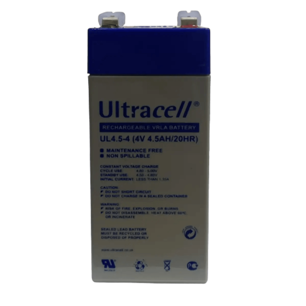 Batterie plomb VRLA 4V 4.5Ah