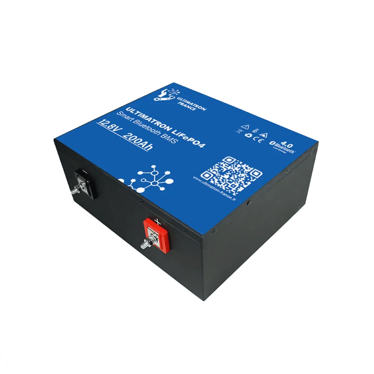 Batterie connectée Lithium LiFePO4 12V 200Ah, série ULM