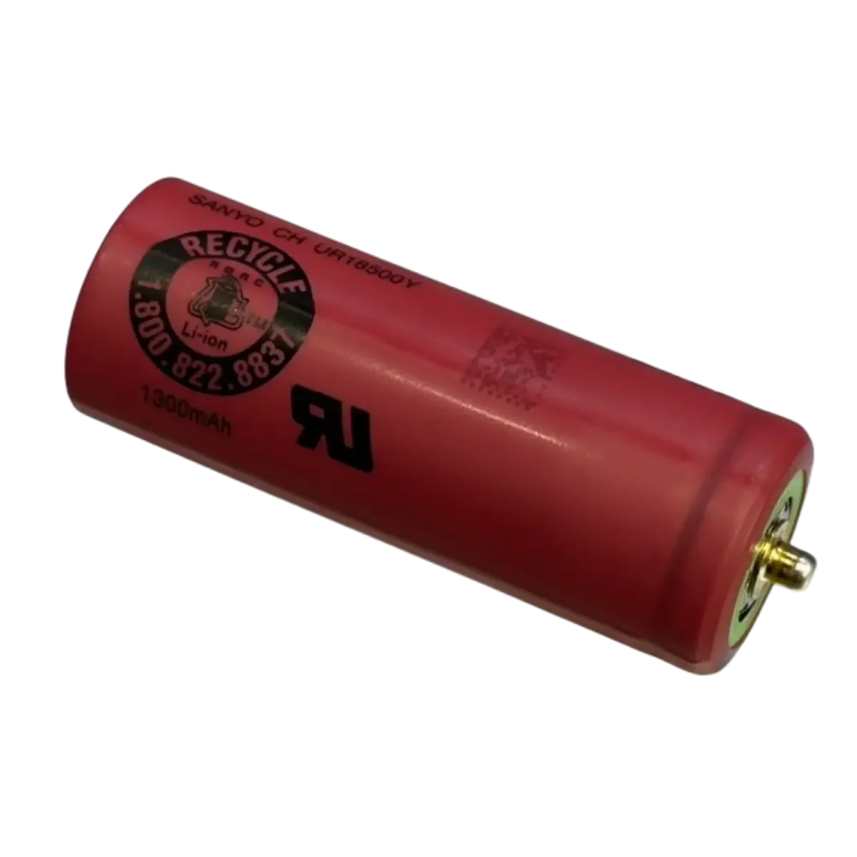Batterie Li-ion 18500 1300mAh 3.7V pour rasoirs et tondeuses électriqu