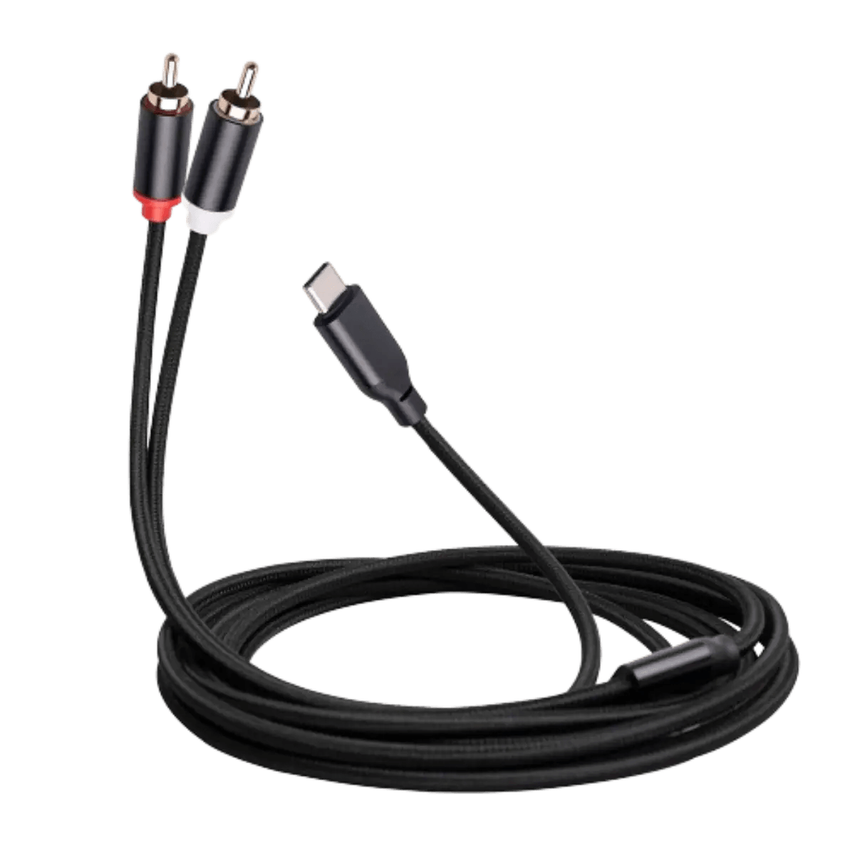 Câble audio USB-C vers 2 RCA - 1M