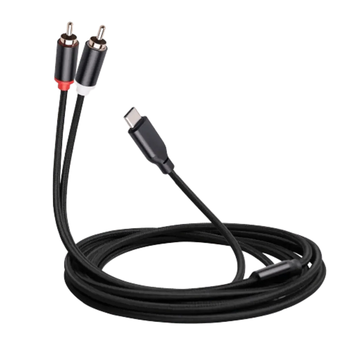 Câble audio USB-C vers 2 RCA - 1M