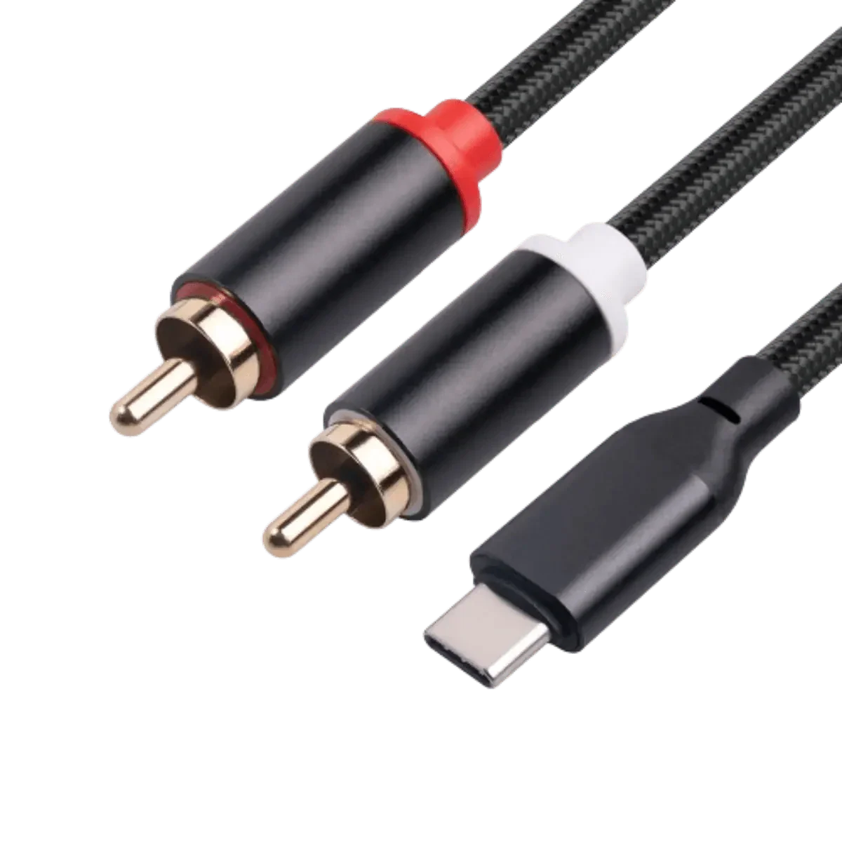 Câble audio USB-C vers 2 RCA - 2M