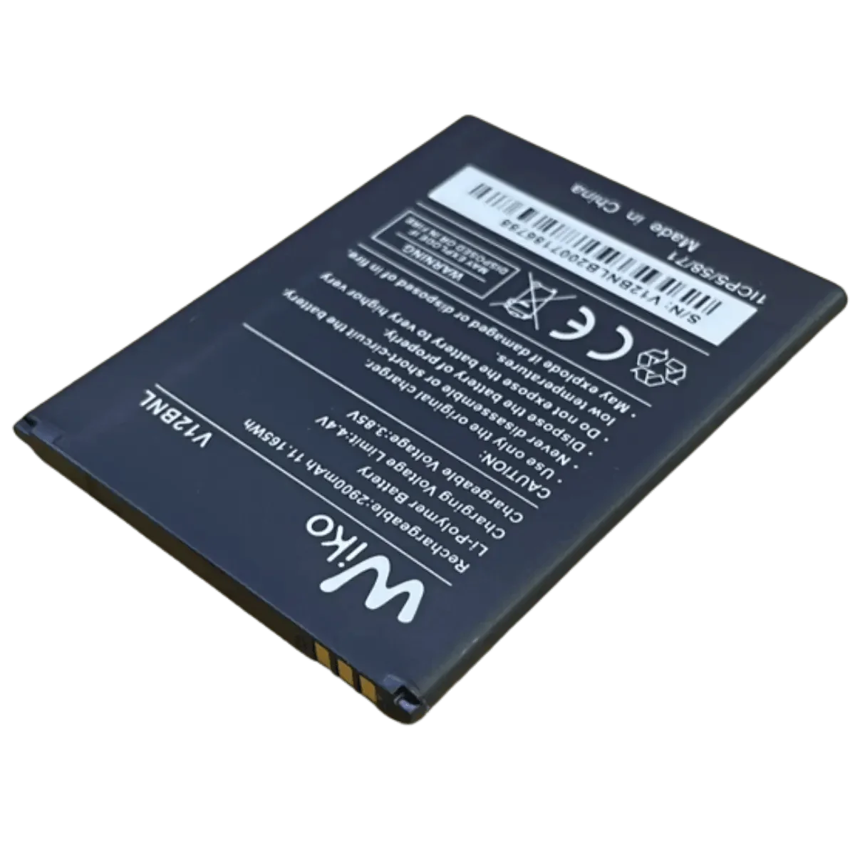 Batterie V12BNL d'origine pour téléphone Wiko View