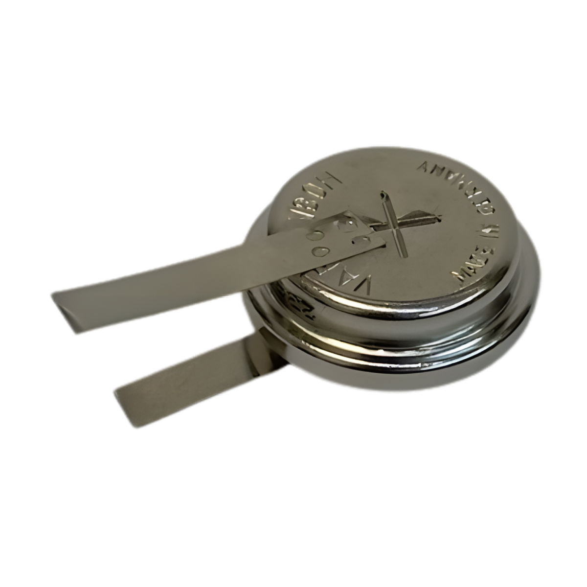 Batterie Bouton Rechargeable NiMh 1.2V 80mAh avec languettes à Souder