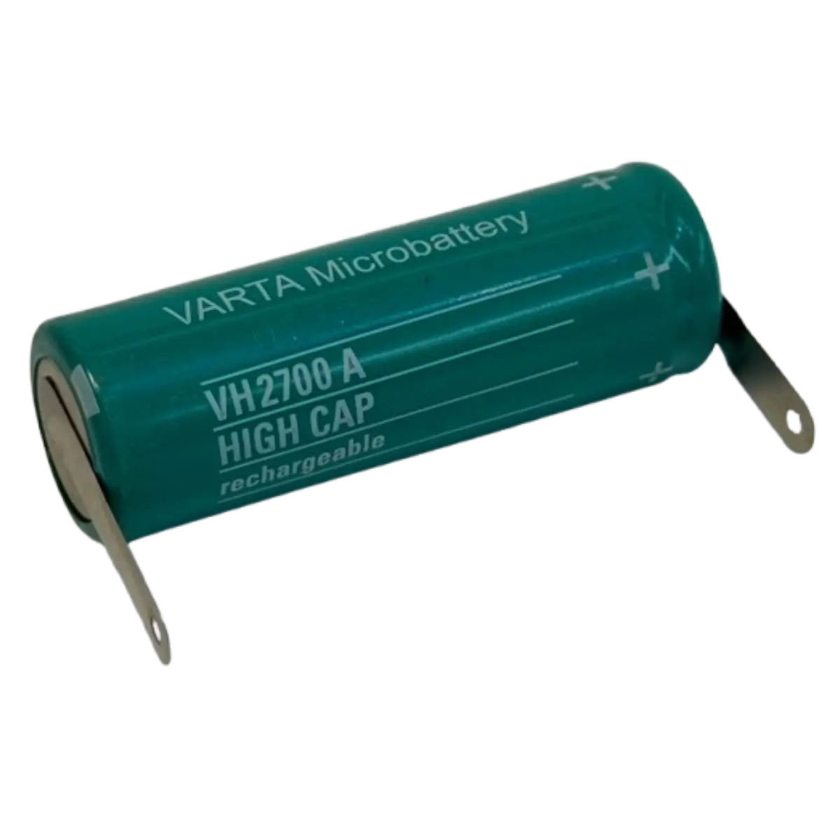 Batterie rechargeable VARTA VH2700 A 1.2V 2700mAh avec languettes à souder – Format A – Ni-MH