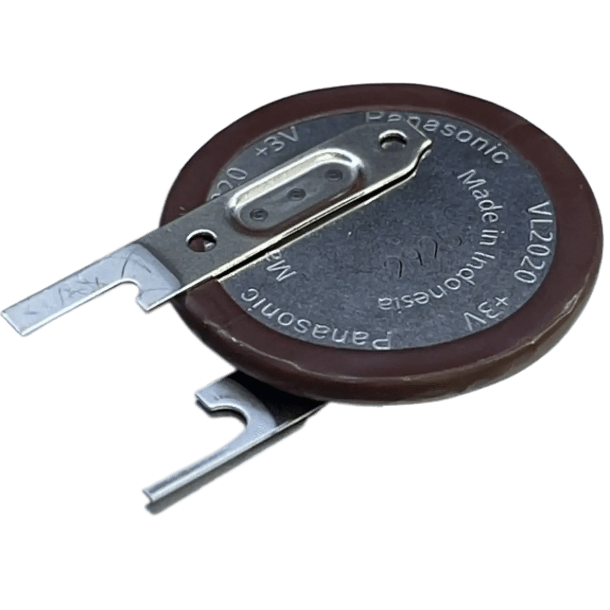 Batterie lithium VL2020/VCN 3V 20mAh 2PIN pour PCB Ø20x2,7mm