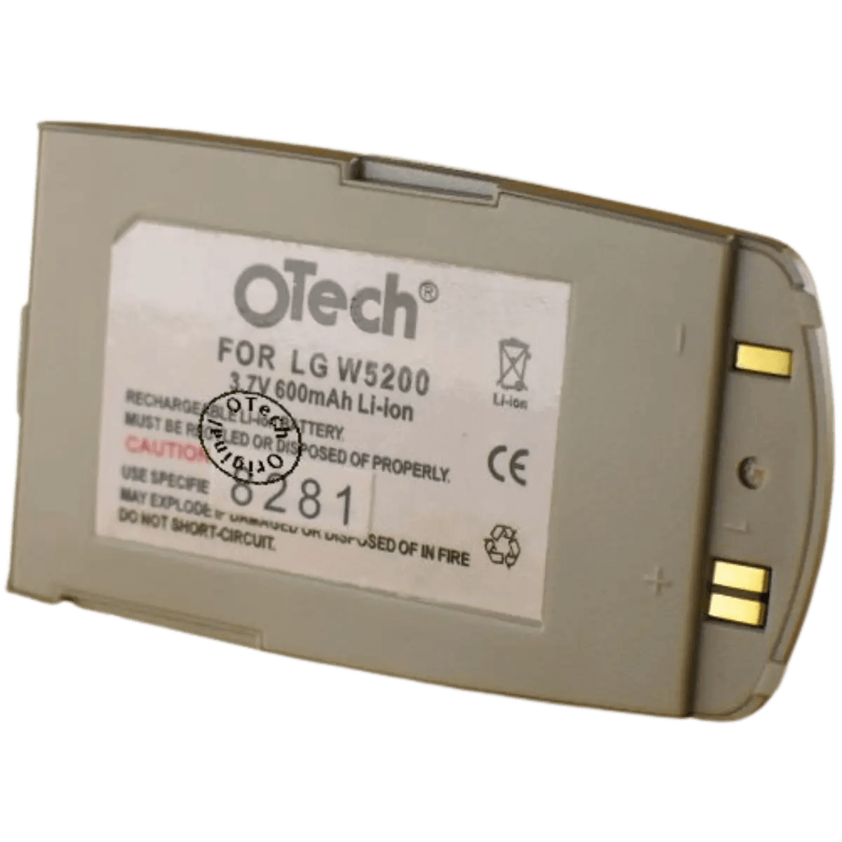 Batterie pour téléphone portable LG G5200, TM520, VX1, W5200