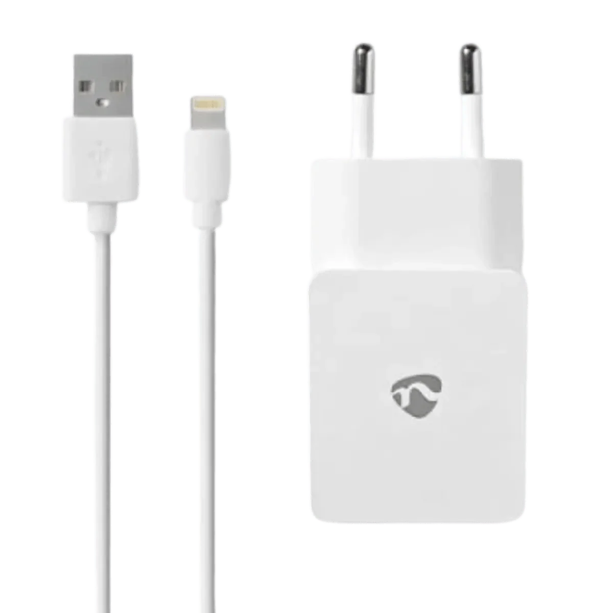 Chargeur Mural 2.4A + Câble Lightning Iphone 5, 6, 7 Se