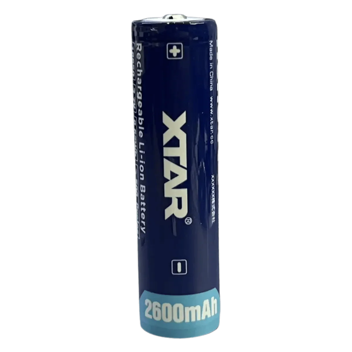 Batterie 18650 Li-ion avec BMS 3.7v 2600mAh