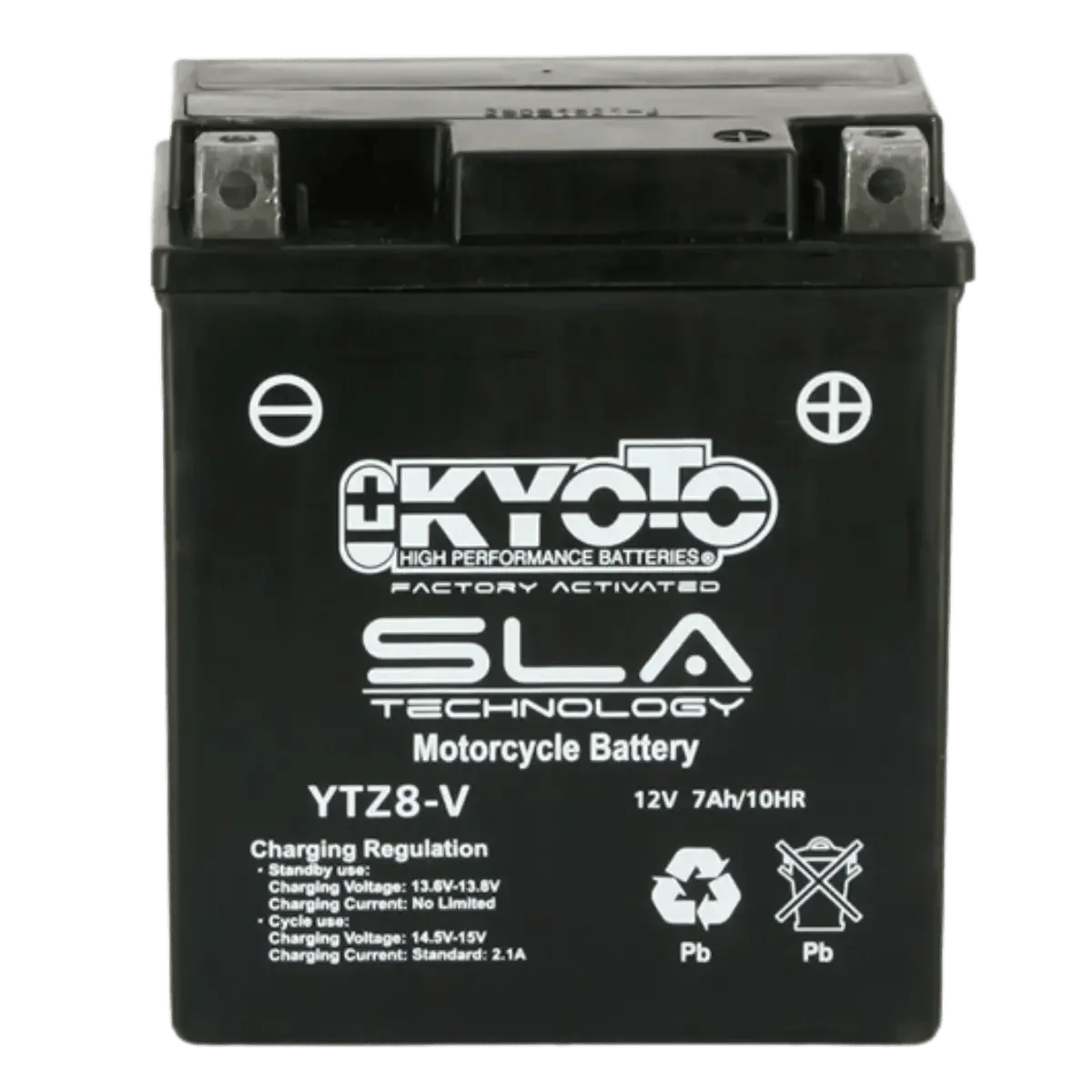 Kyoto - 12v Batterie GTZ8-V SLA-AGM - Sans Entretien - Prête à l'Emploi