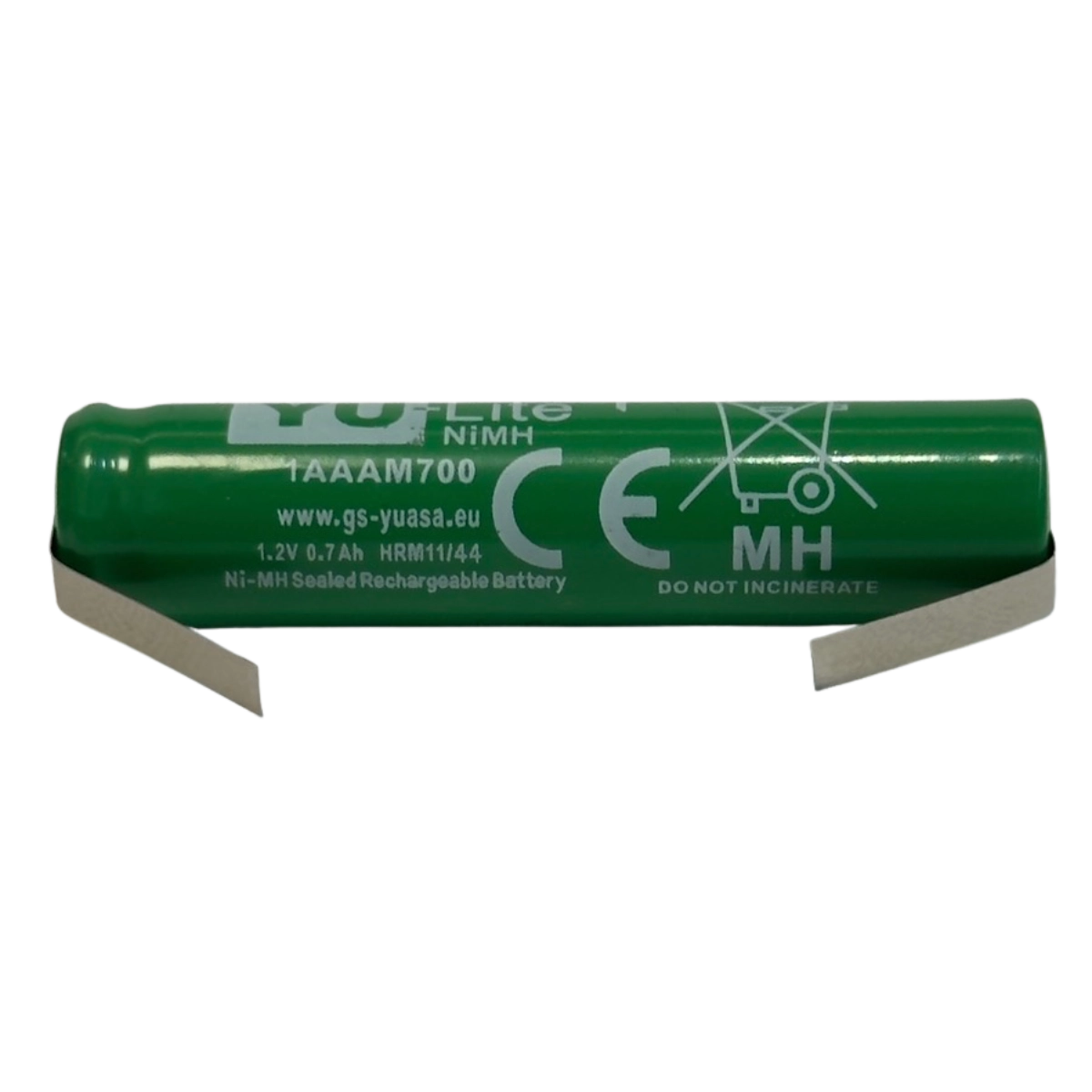 Batterie YU-Lite 1.2V 700mAh AAA NiMh avec languettes