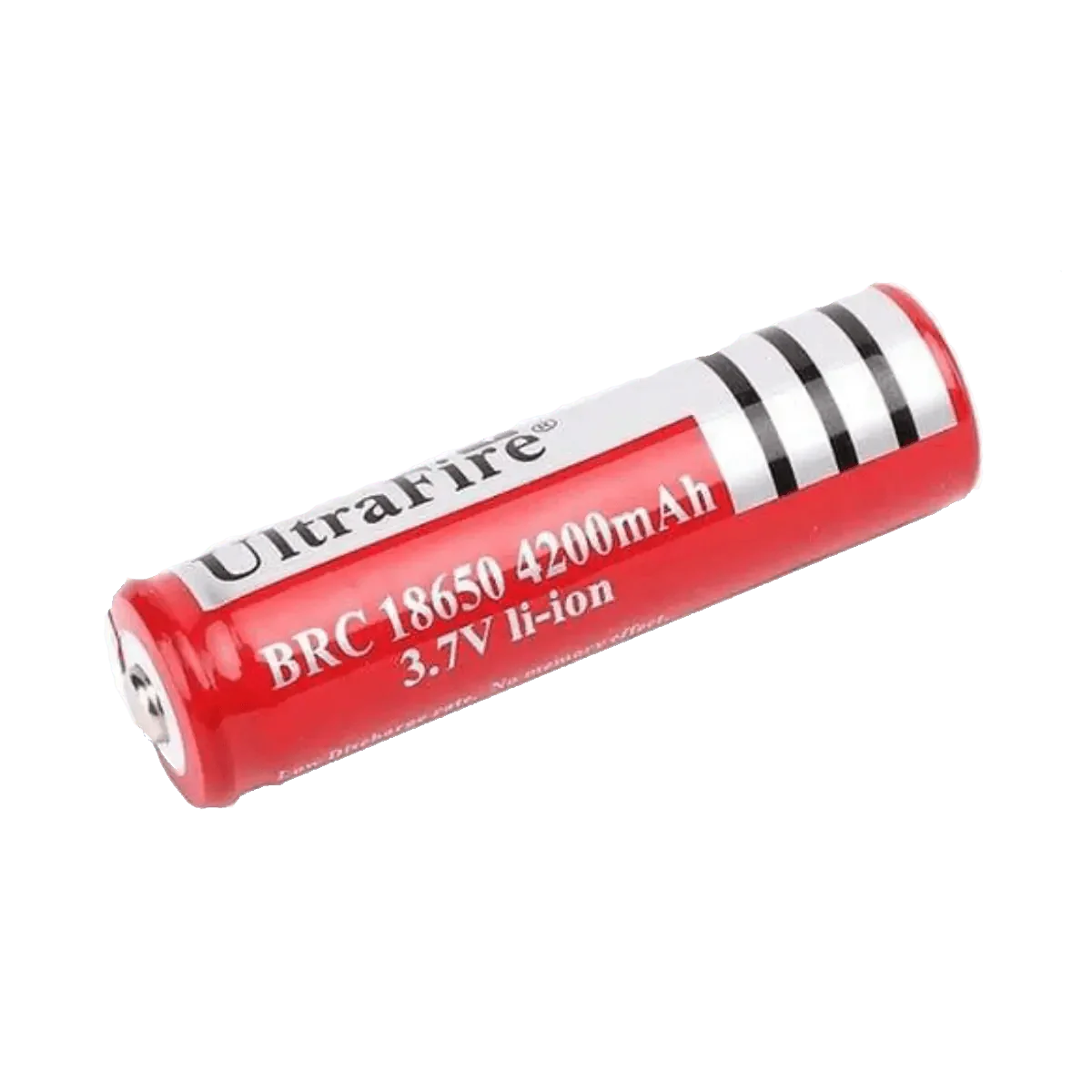Accumulateur 18650 Li-ion 3.7V UltraFire 4200mAh annoncé