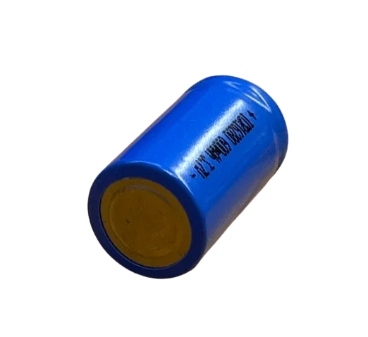 Batterie rechargeable 16280 600mAh vue latérale