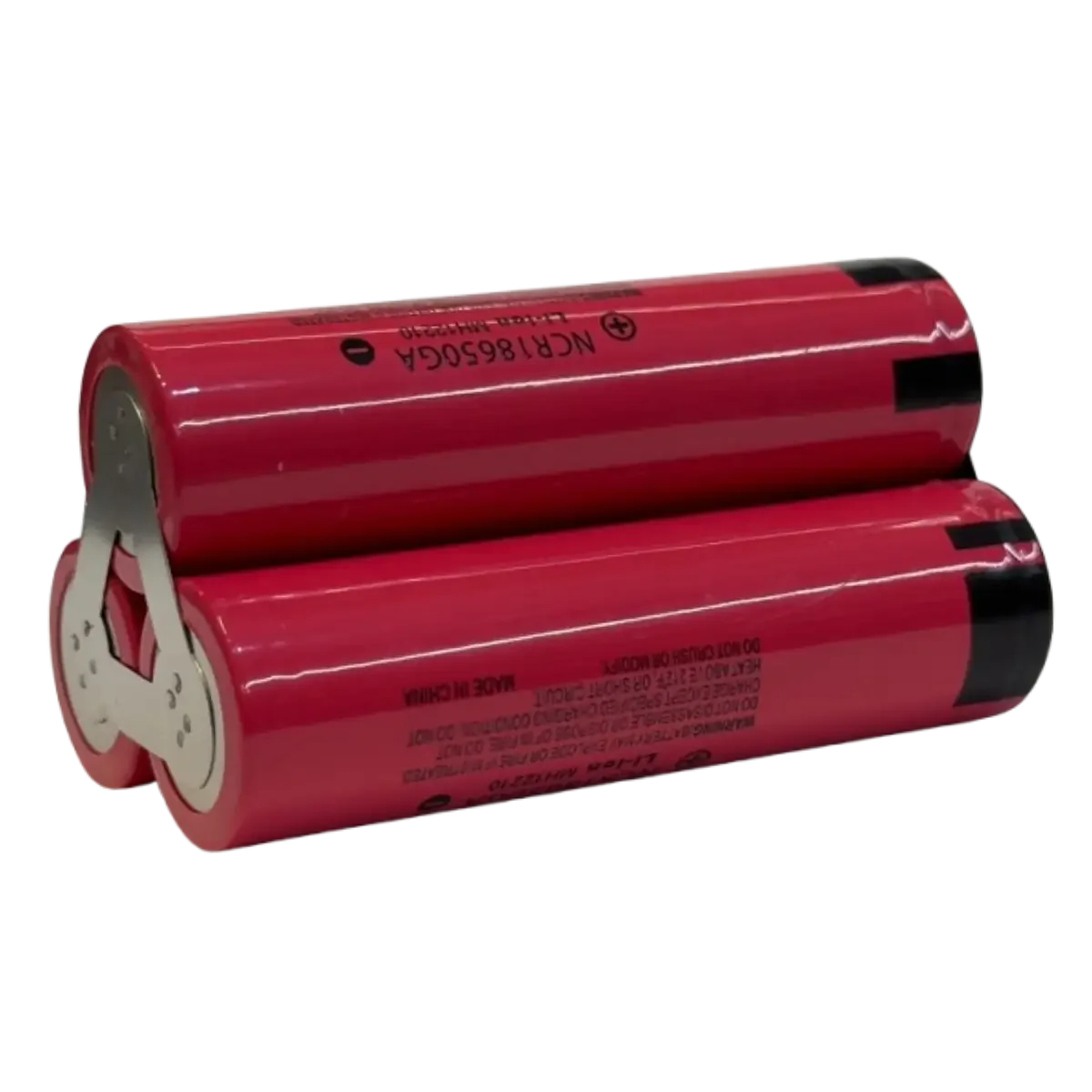 Pack Li-ion 3x18650 en parallèle 3.7V / 4.2V, autre vue