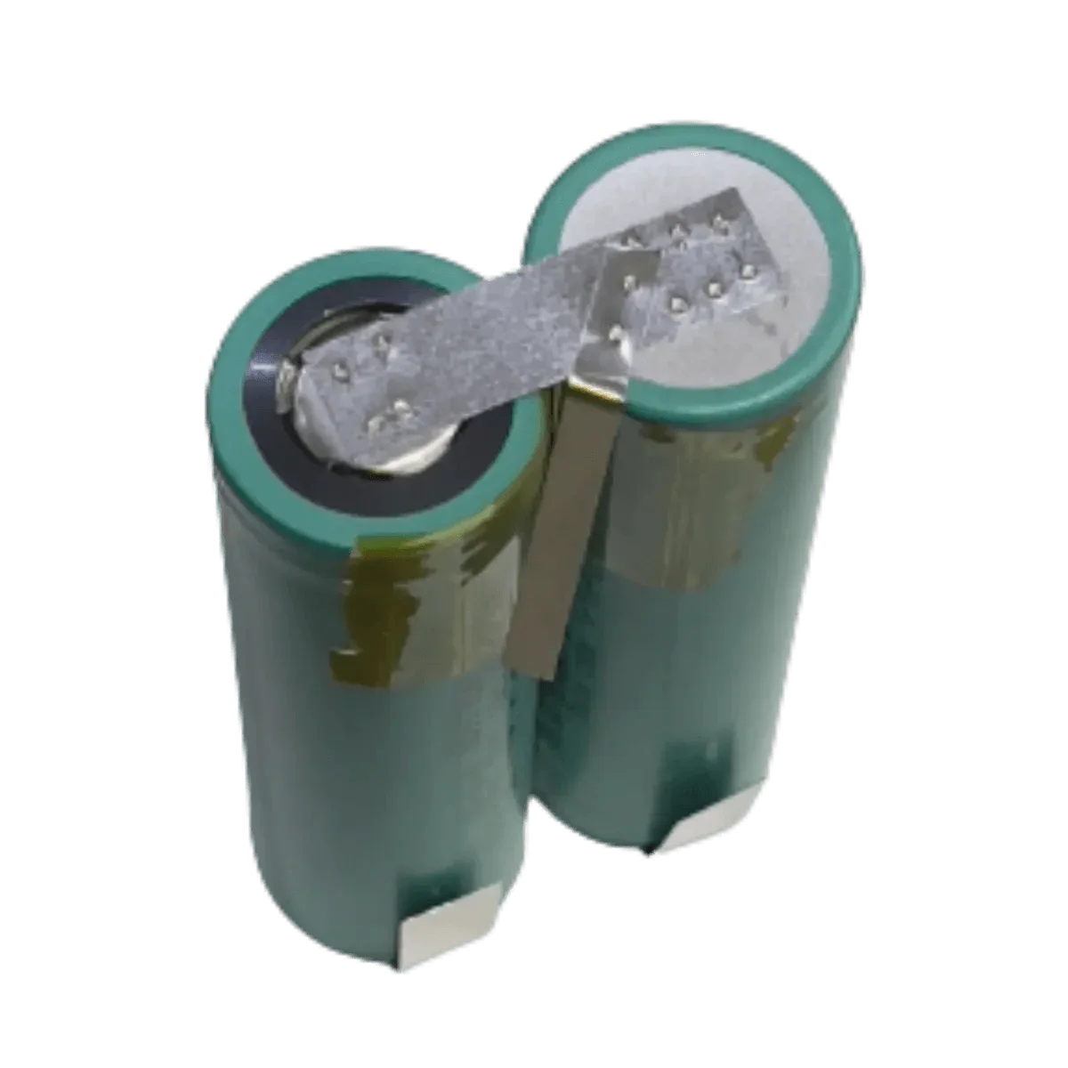 Accu Li-ion 7.4V 3500mAh 2S1P, détail des pattes à souder