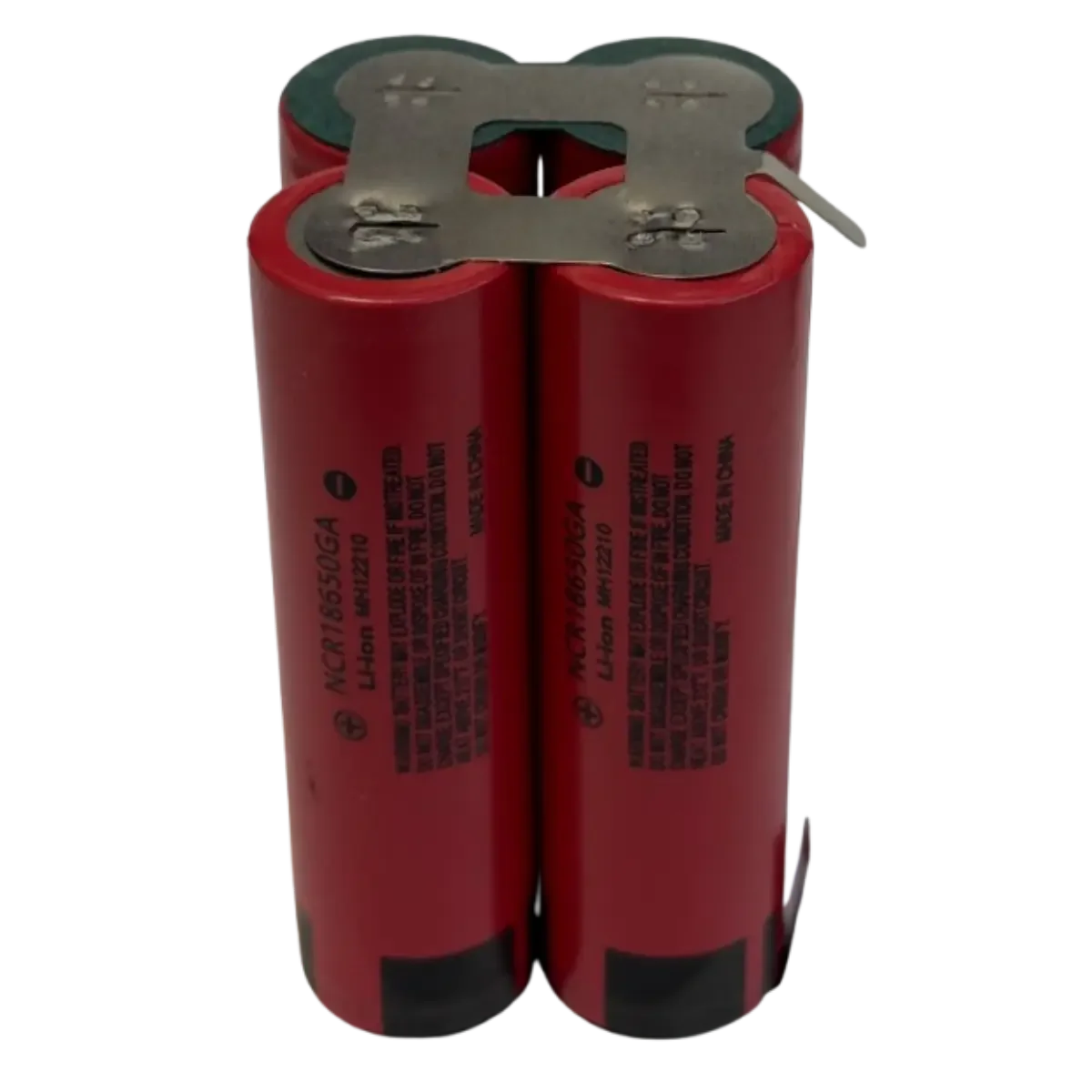 Pack Li-ion 4x18650 2S2P 7.2V / 8.4V, autre vue