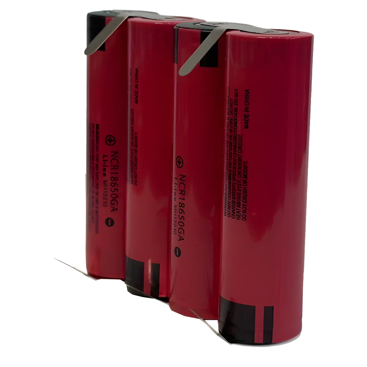 Pack Li-ion 16.8V 3.5Ah 4 cellules 18650 avec pattes à souder