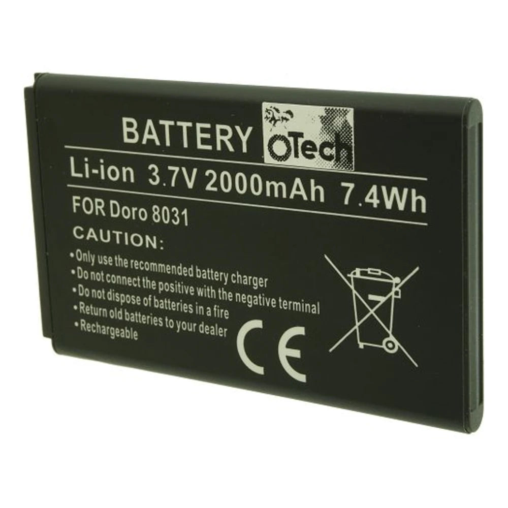 Batterie Doro 8031 2000mAh compatible BDA-2000A